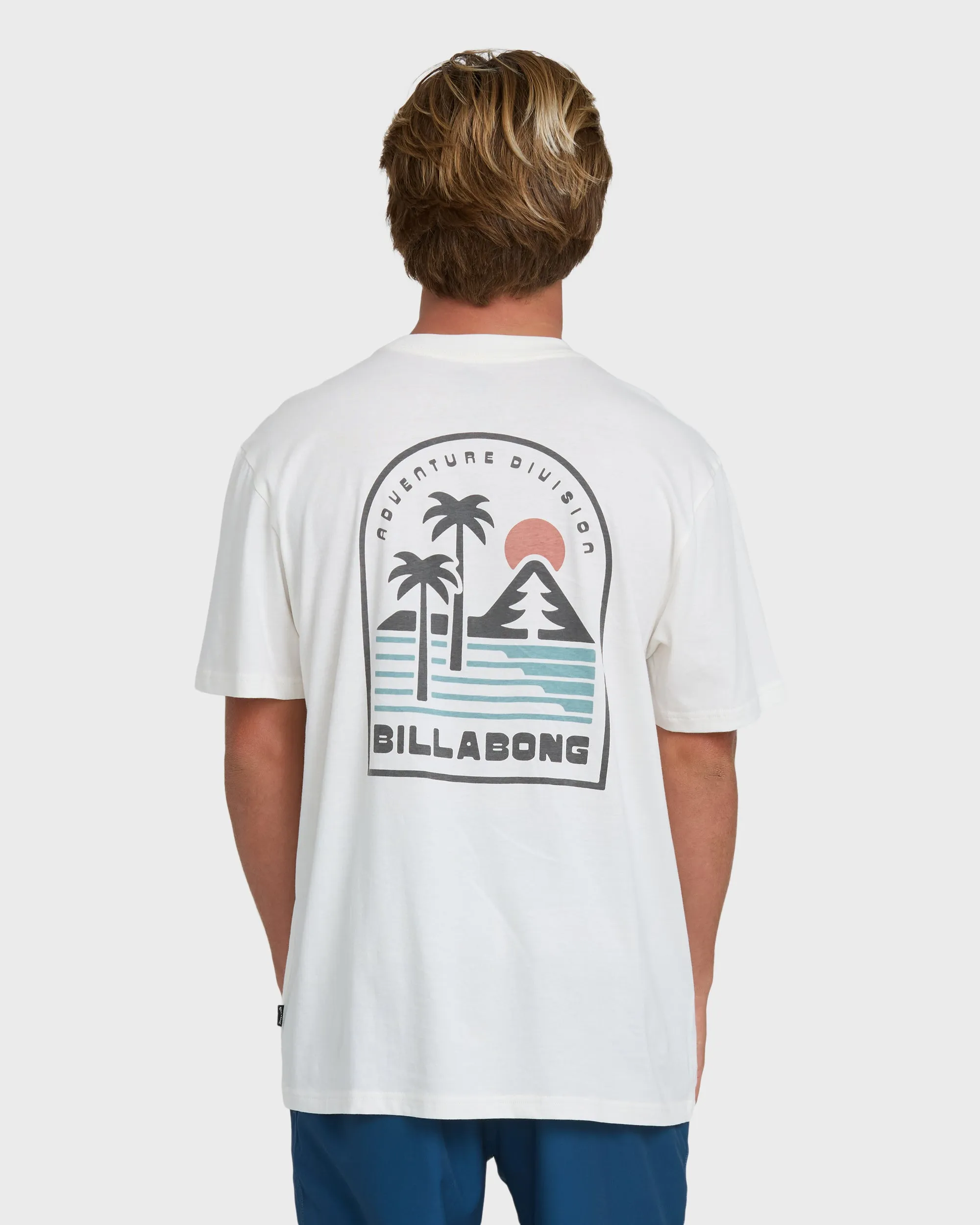A/Div Sun Down Premium Short Sleeve Knit T-Shirt - Off White sold by Billabong product image thumbnail 2