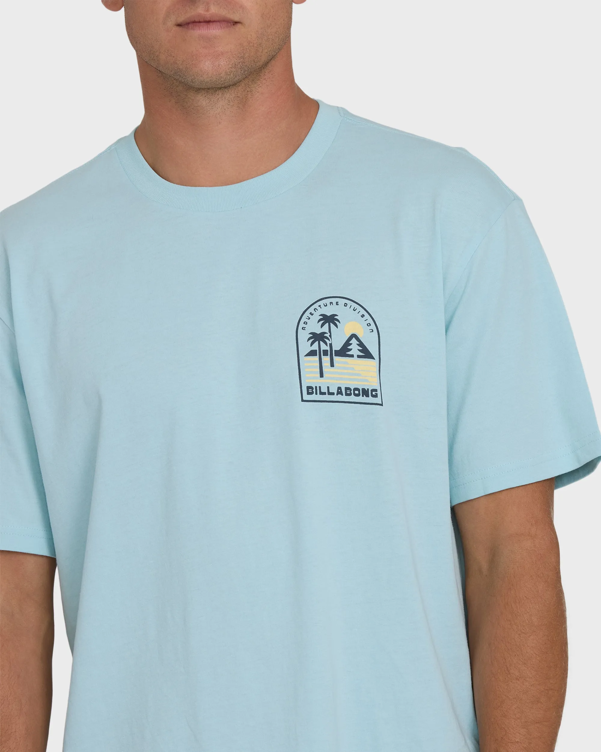 A/Div Sun Down Premium Short Sleeve Knit T-Shirt - Winter Sky sold by Billabong product image thumbnail 5
