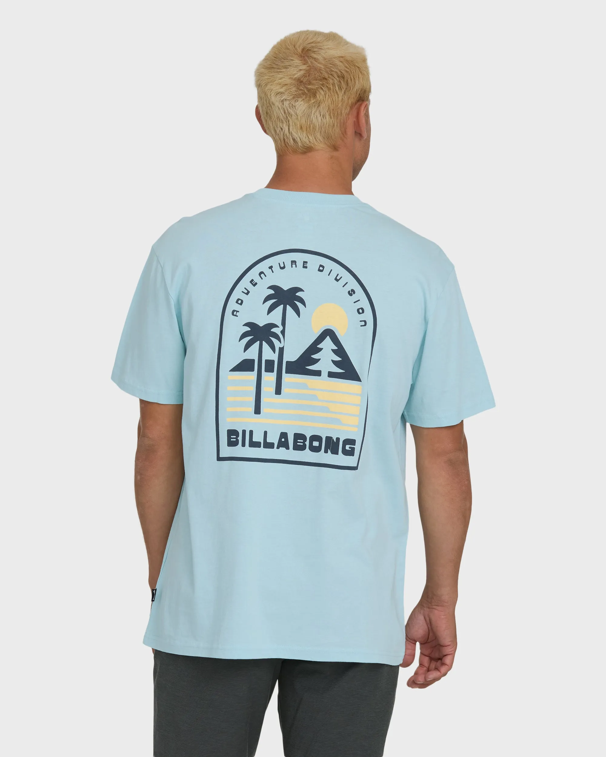 A/Div Sun Down Premium Short Sleeve Knit T-Shirt - Winter Sky sold by Billabong product image thumbnail 2