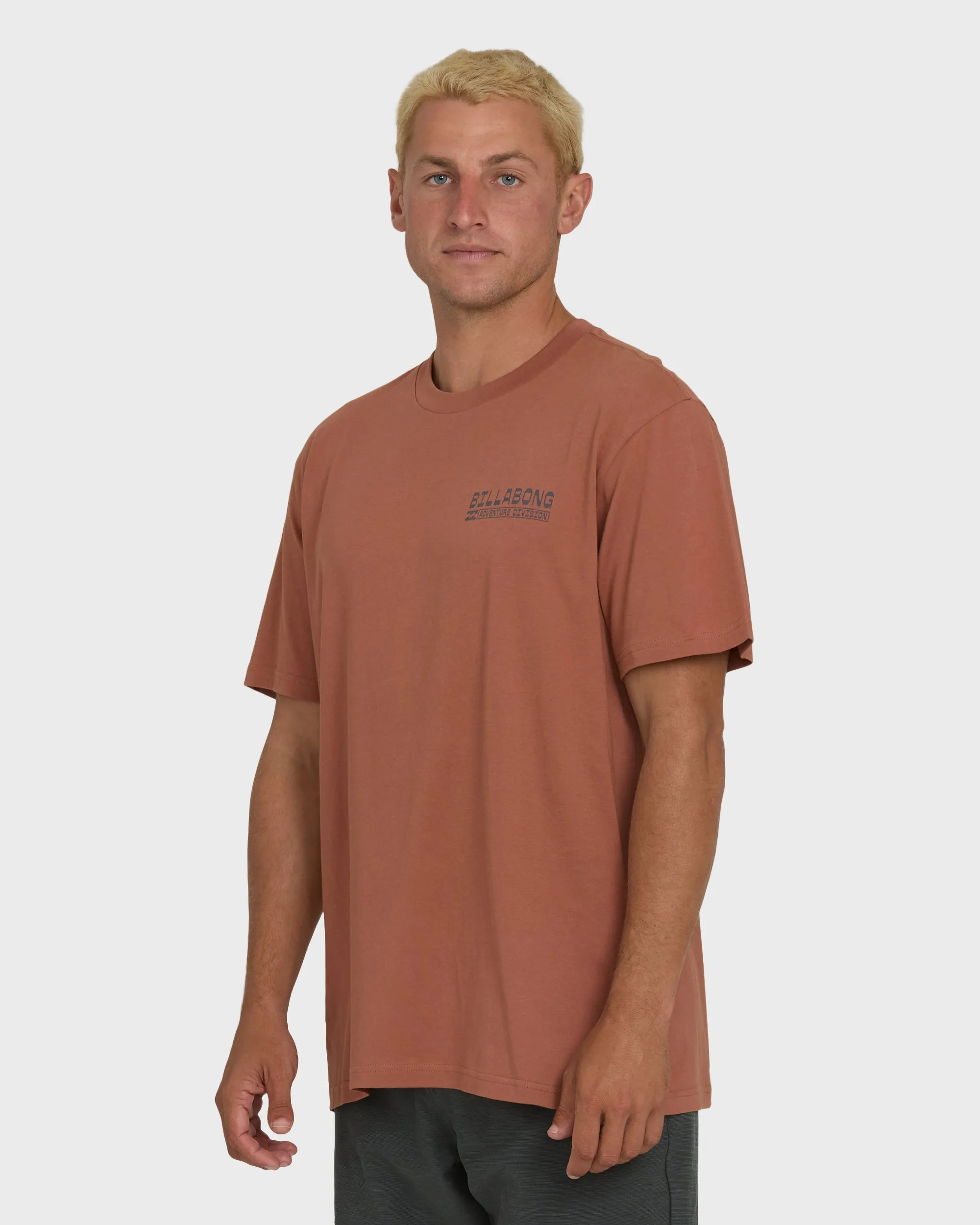A/Div Agave Premium Short Sleeve Cotton T-Shirt - Cedar Wood sold by Billabong product image thumbnail 3
