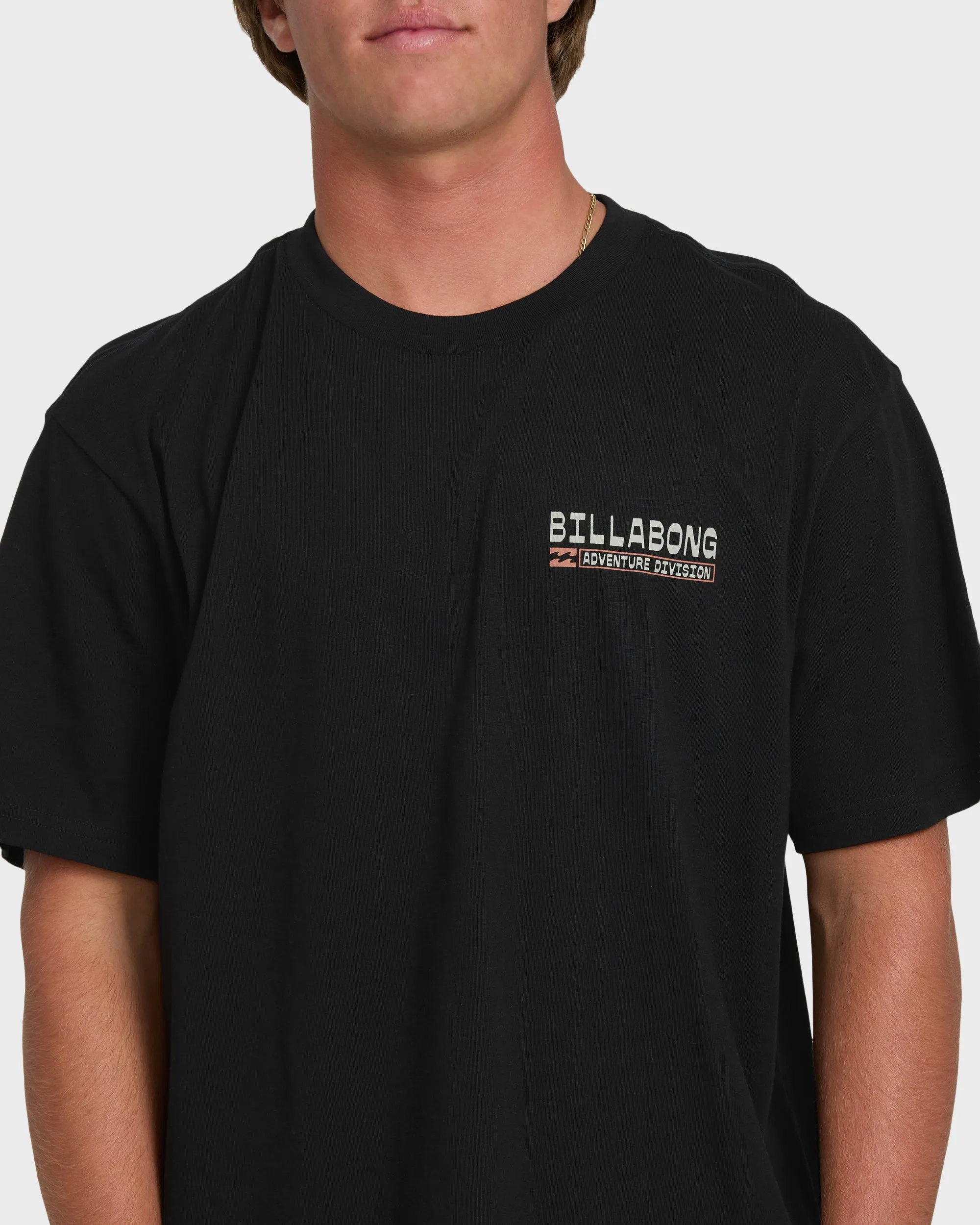 A/Div Agave Premium Short Sleeve Cotton T-Shirt - Black sold by Billabong product image thumbnail 5