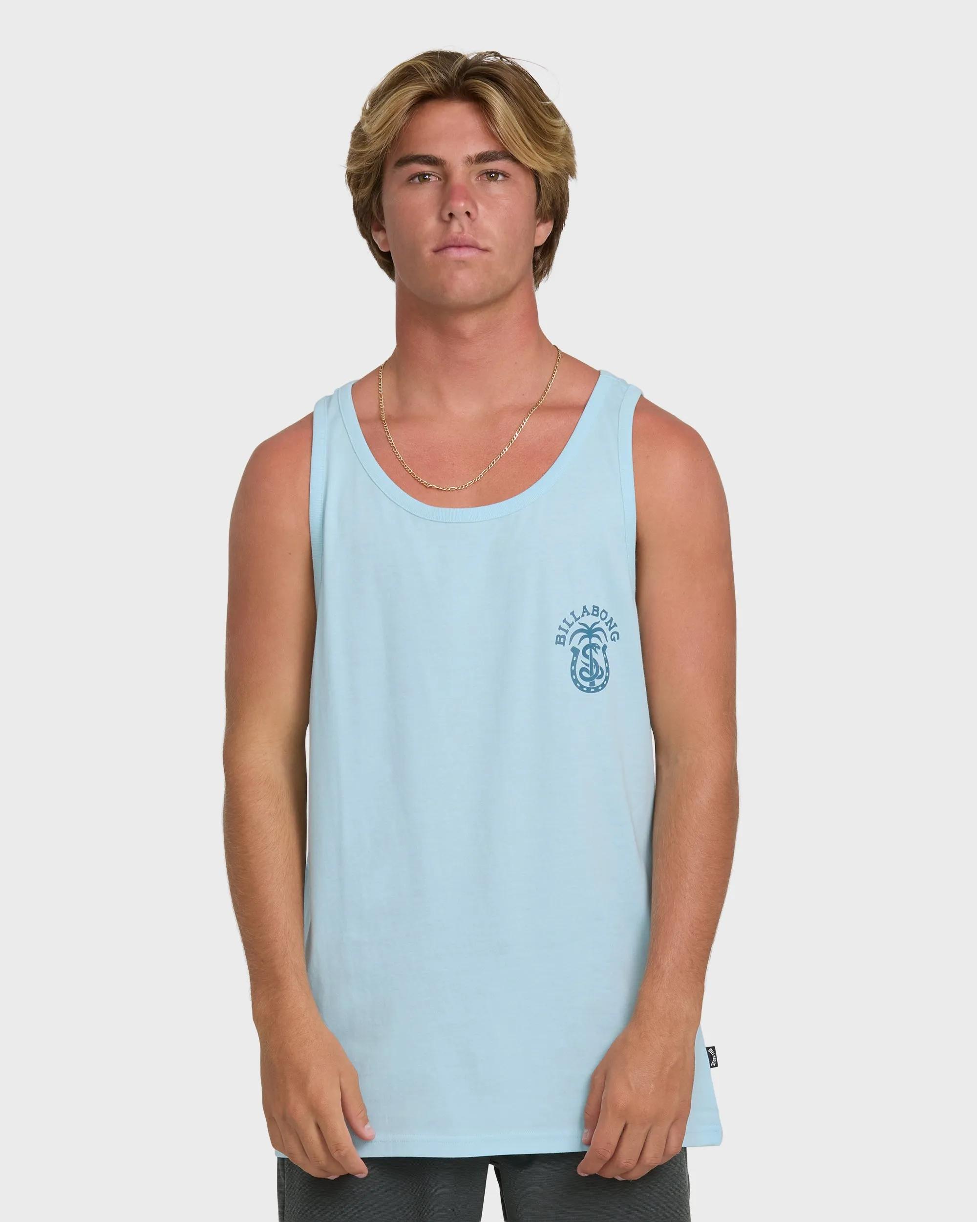 Forge Premium Tank Top - Coastal Blue sold by Billabong