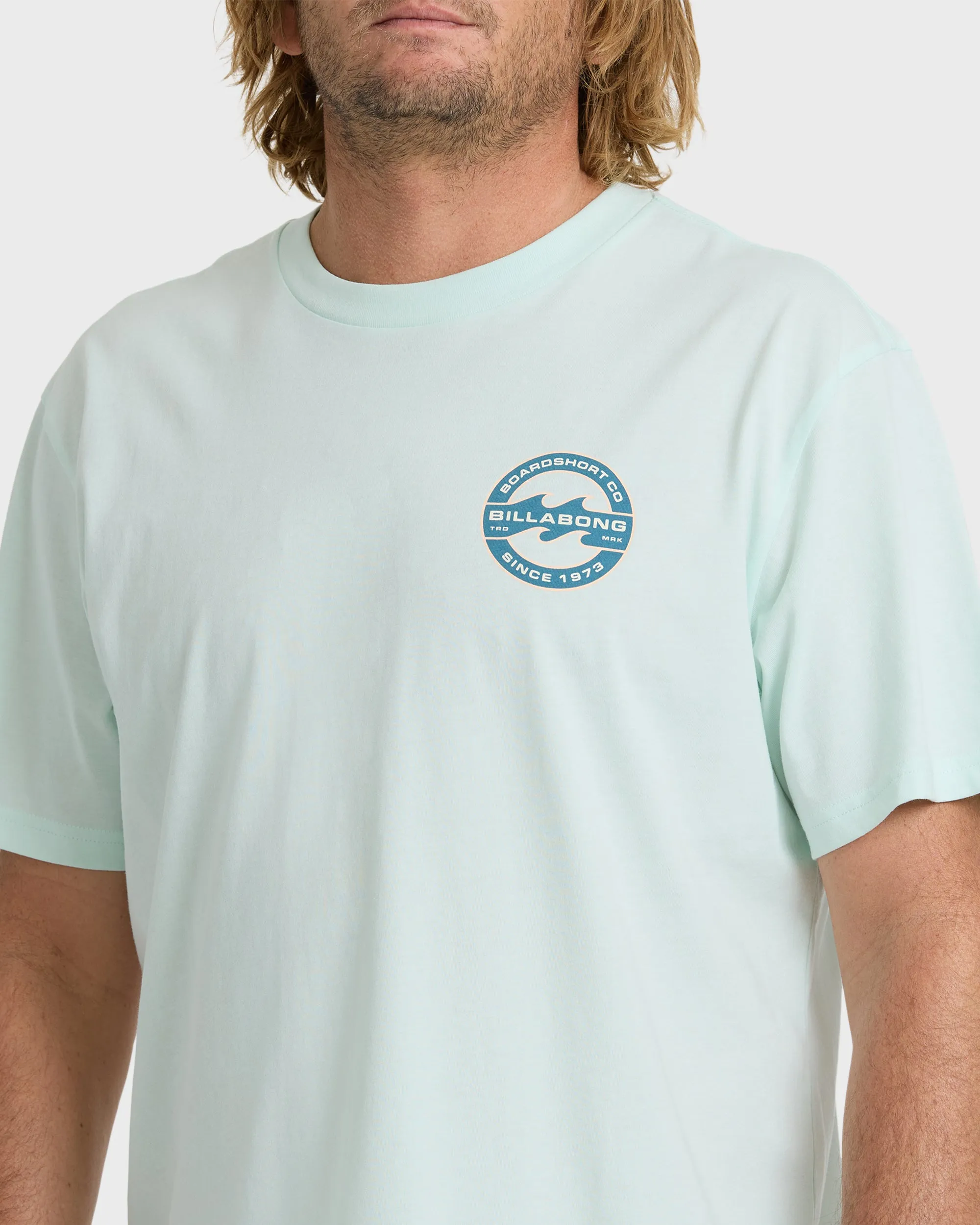 Hollow Fill Premium Short Sleeve Knit T-Shirt - Sea Glass sold by Billabong product image thumbnail 5