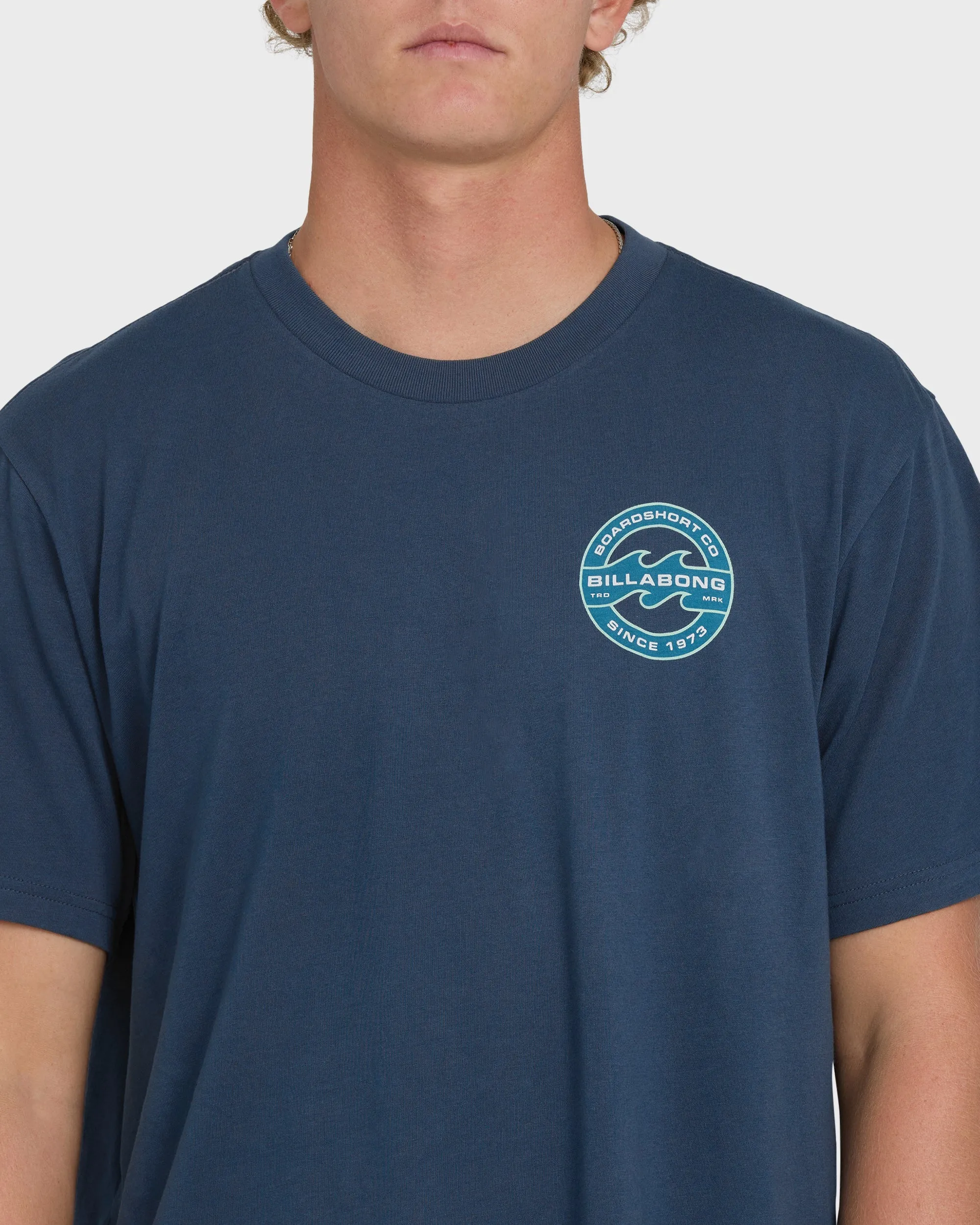 Hollow Fill Premium Short Sleeve T-Shirt - Dark Denim sold by Billabong product image thumbnail 4