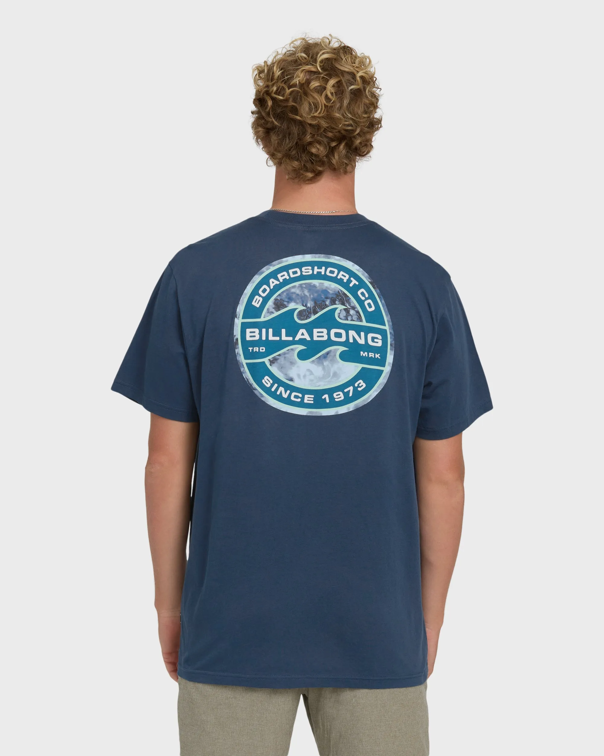 Hollow Fill Premium Short Sleeve T-Shirt - Dark Denim sold by Billabong product image thumbnail 2
