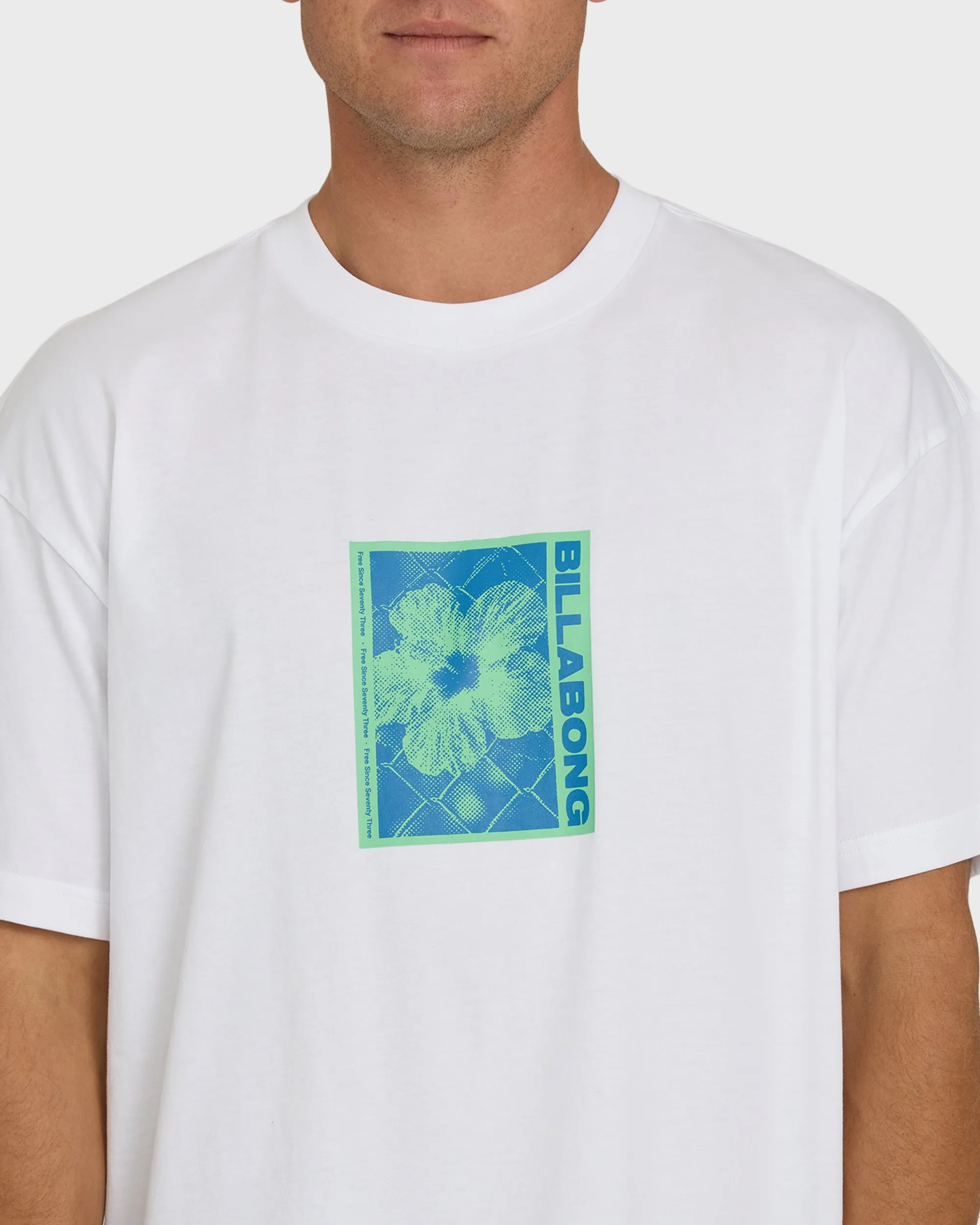 Link OG Short Sleeve Knit T-Shirt - White sold by Billabong product image thumbnail 5