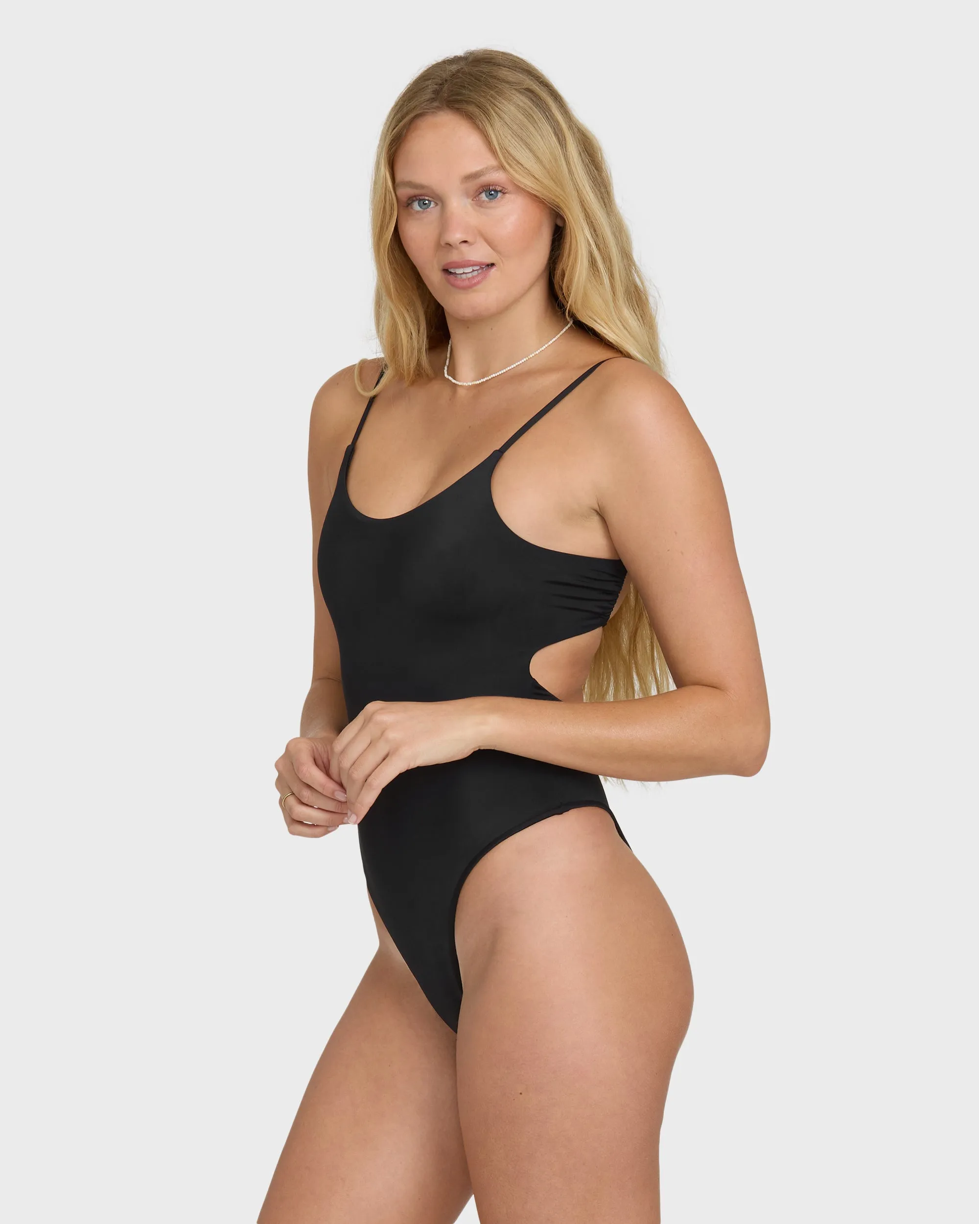 Sol Searcher Sloane One Piece Swimsuit - Black Pebble sold by Billabong product image thumbnail 3
