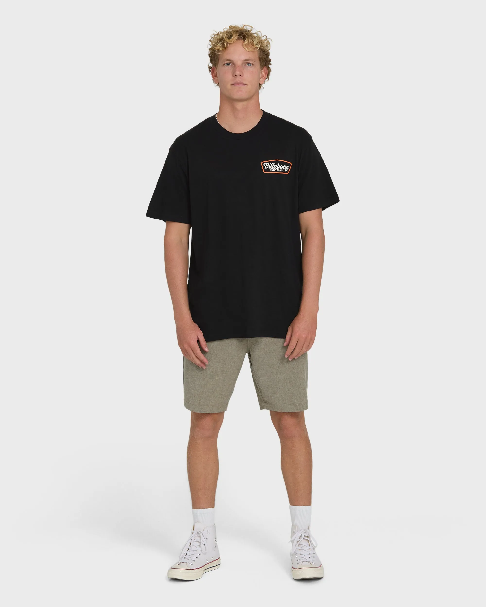 Off Duty Premium Short Sleeve Knit T-Shirt - Black sold by Billabong product image thumbnail 4