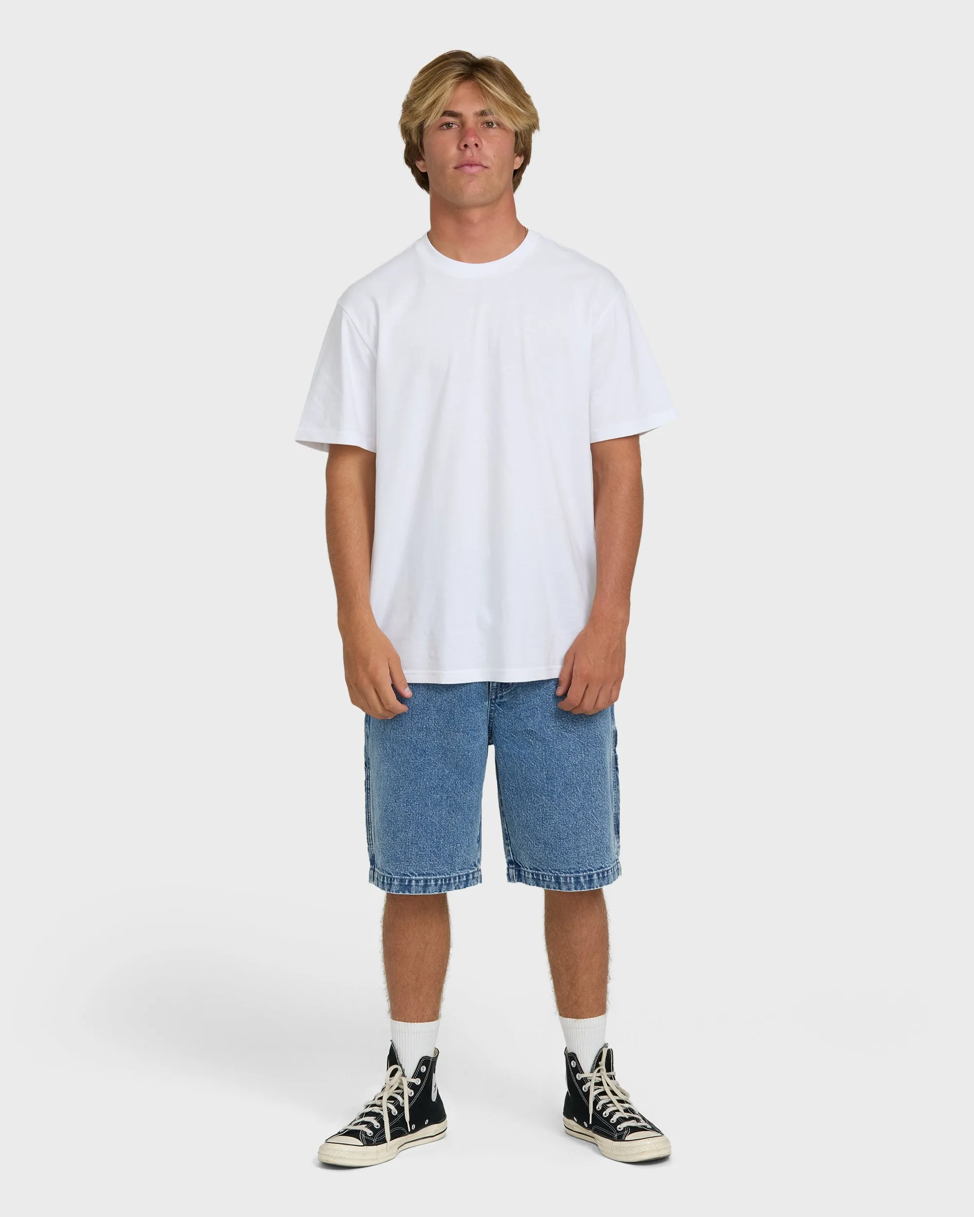 Bad Dog 22" Denim Shorts - Faded Denim sold by Billabong product image thumbnail 4