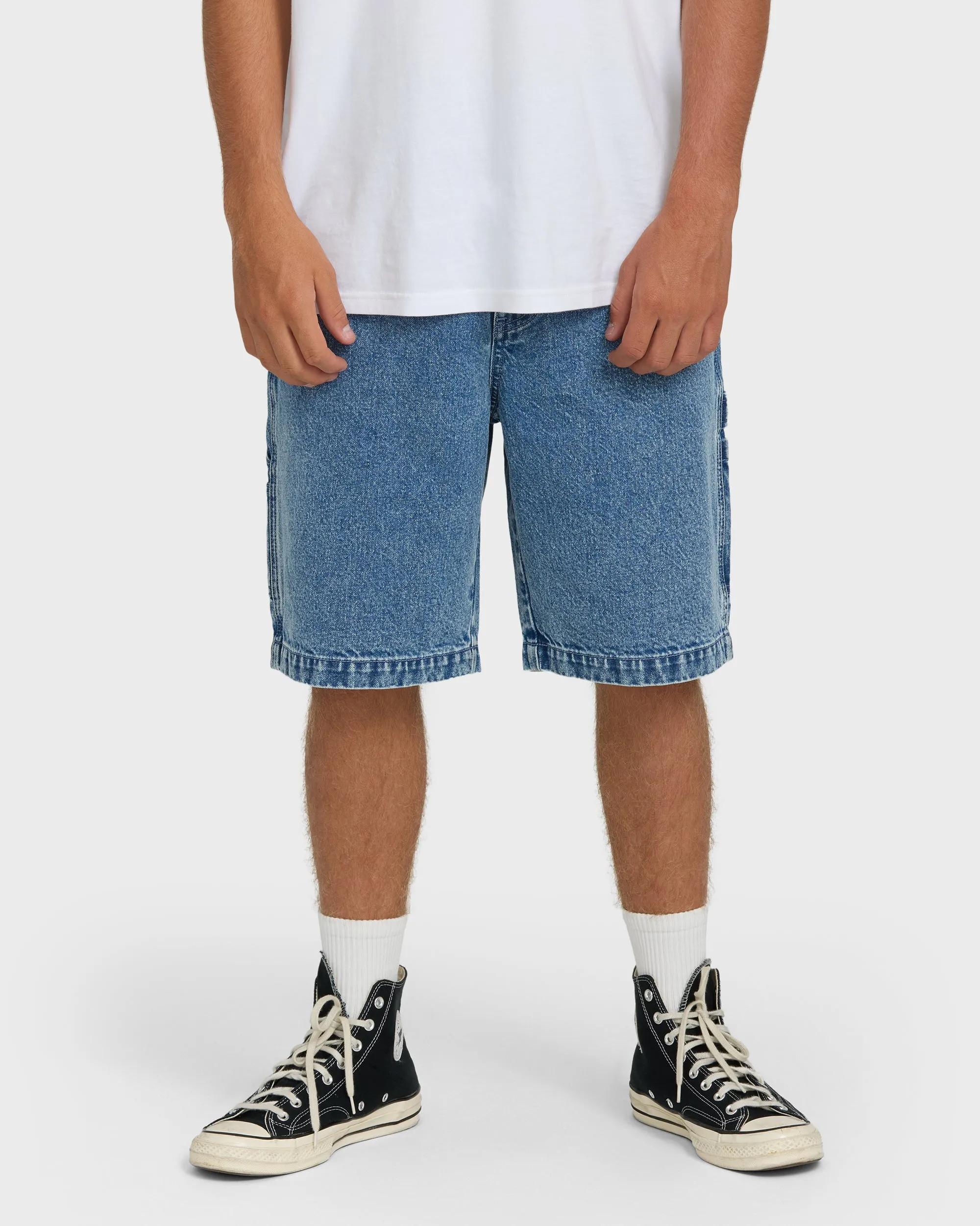 Bad Dog 22" Denim Shorts - Faded Denim sold by Billabong