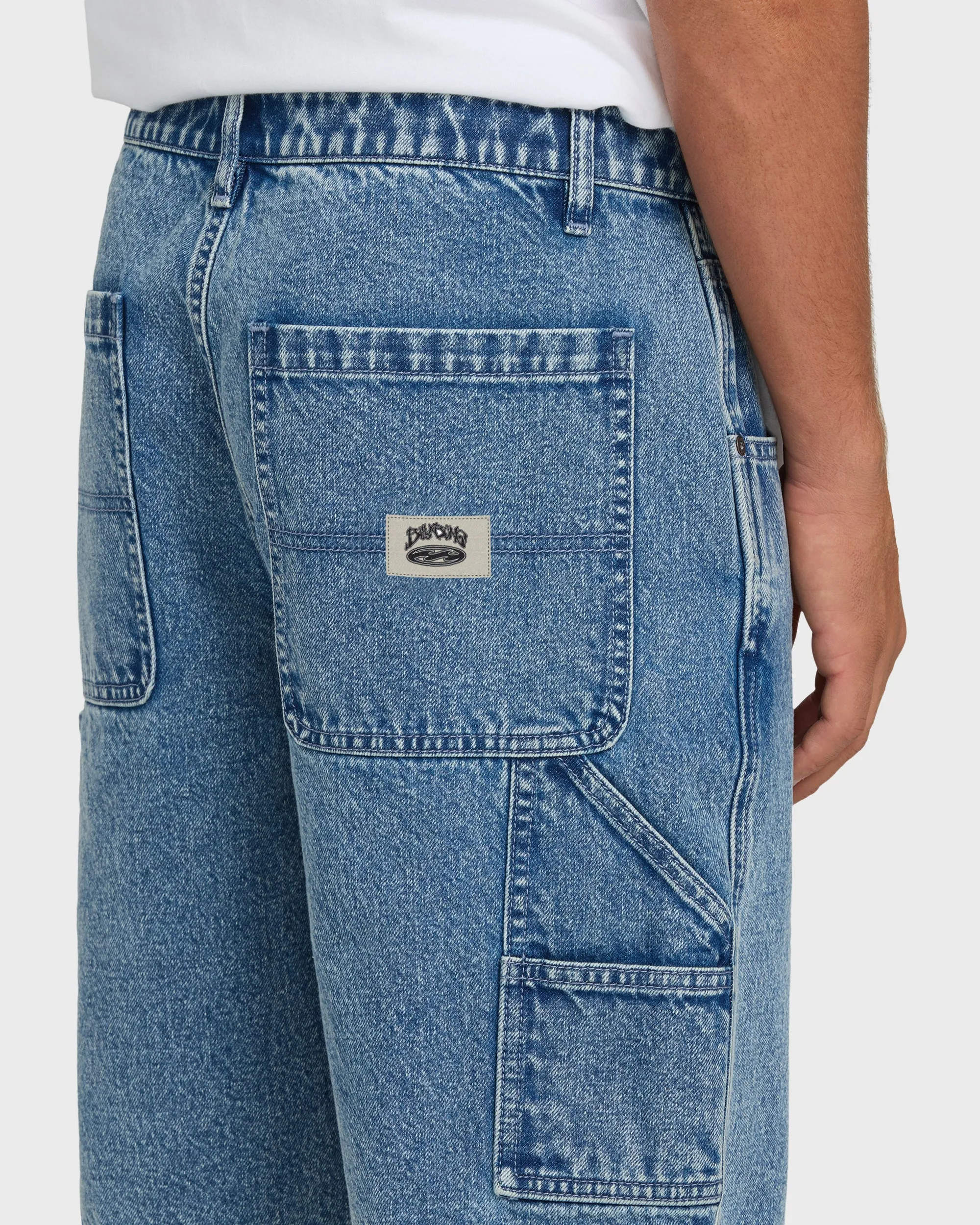 Bad Dog 22" Denim Shorts - Faded Denim sold by Billabong product image thumbnail 5