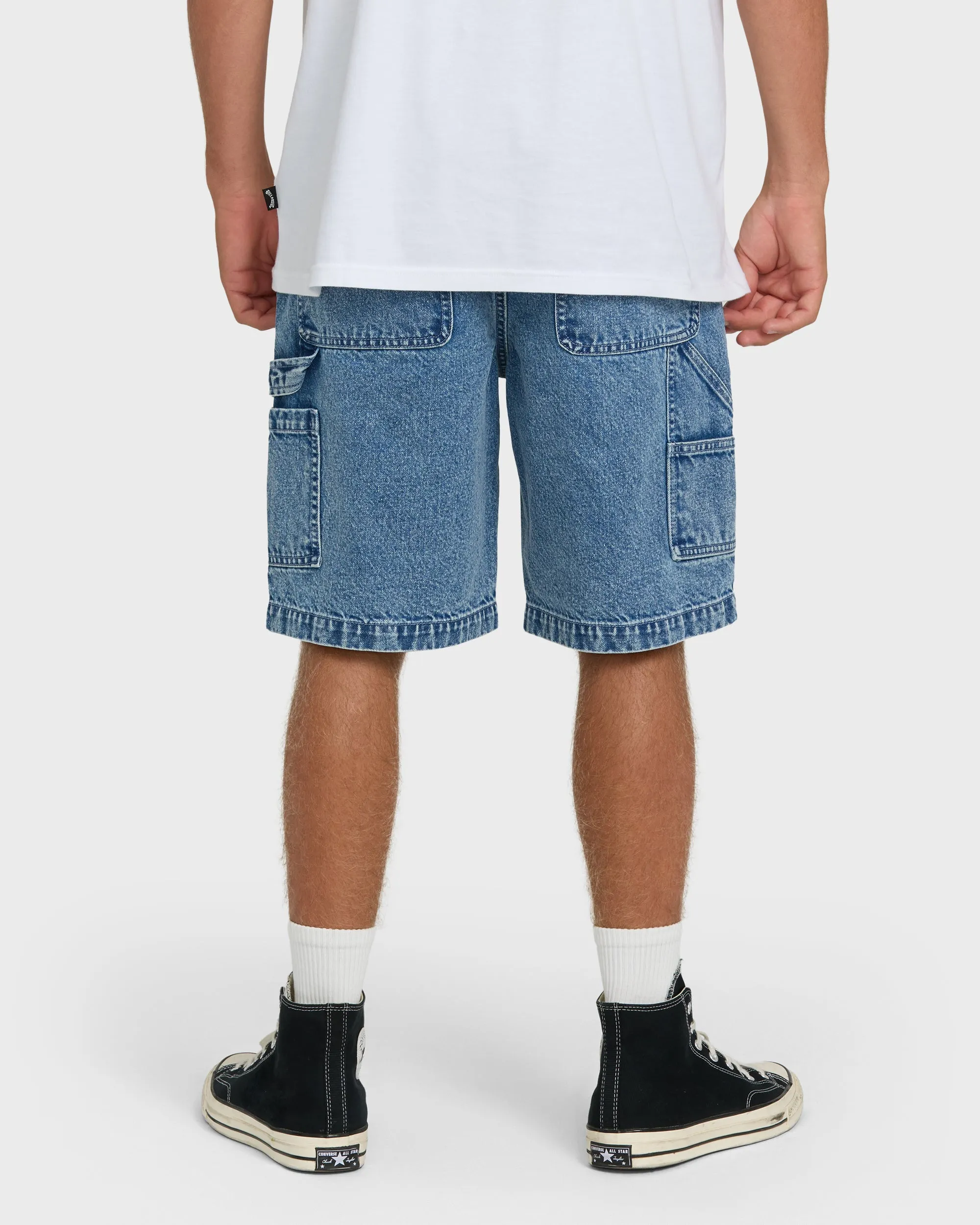 Bad Dog 22" Denim Shorts - Faded Denim sold by Billabong product image thumbnail 2