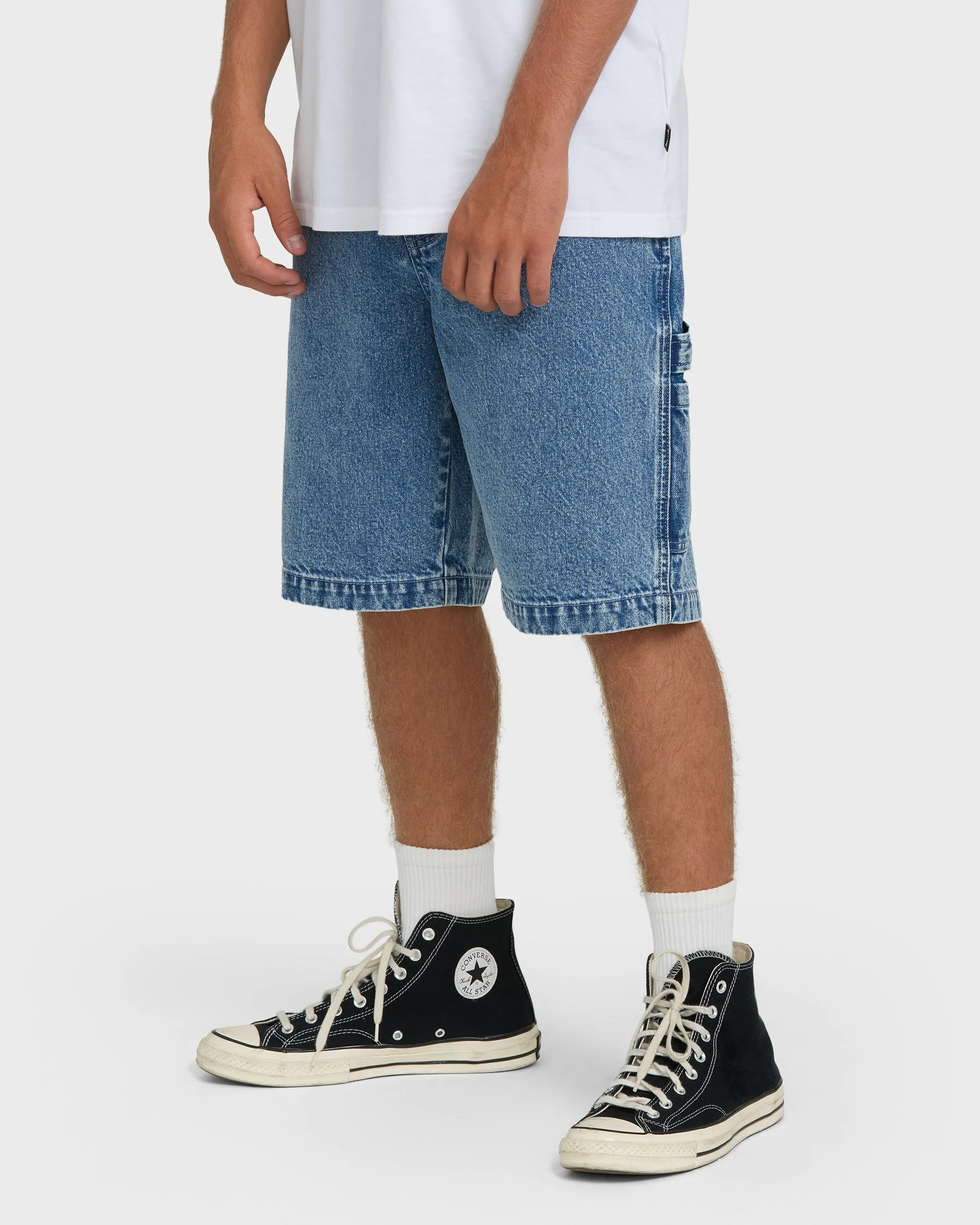 Bad Dog 22" Denim Shorts - Faded Denim sold by Billabong product image thumbnail 3