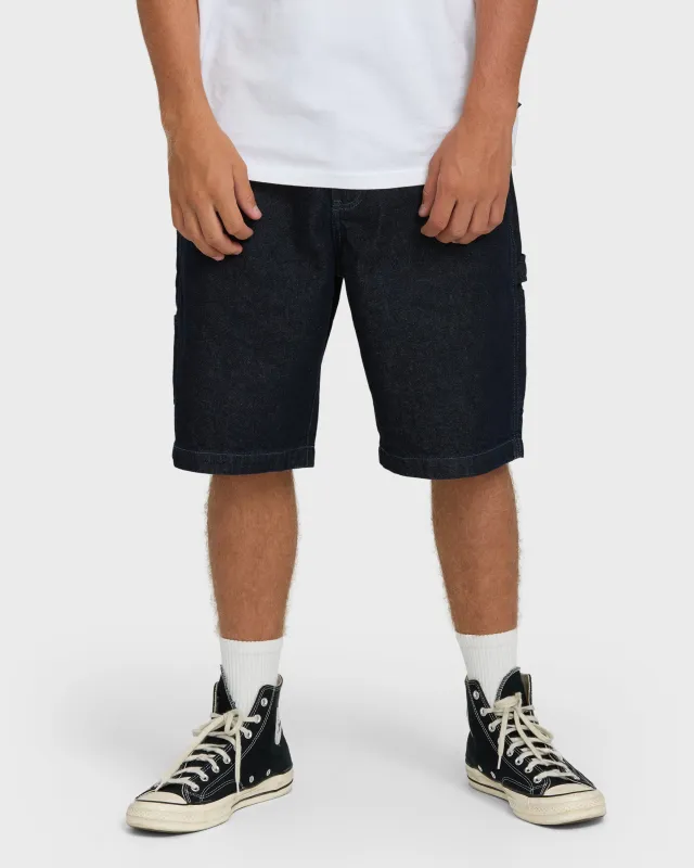 Bad Dog 22" Denim Shorts - Dark Denim made by Billabong