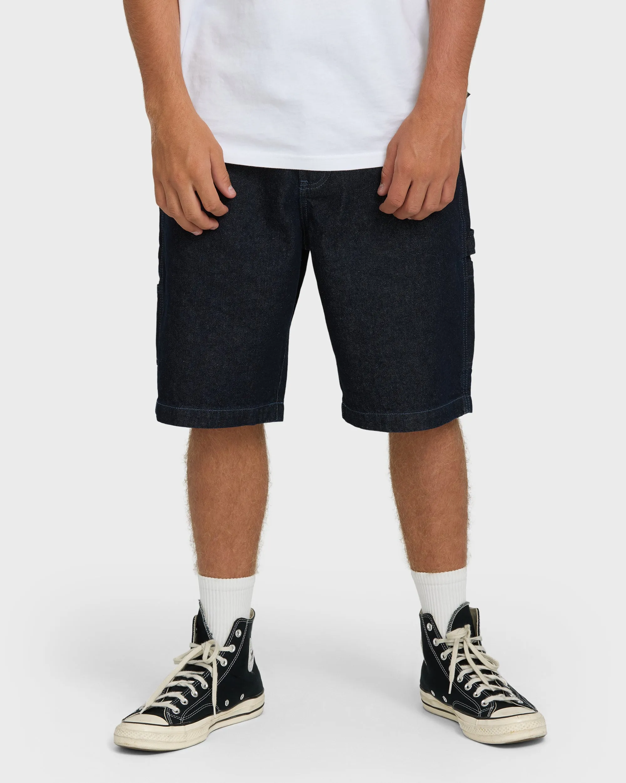 Bad Dog 22" Denim Shorts - Dark Denim sold by Billabong