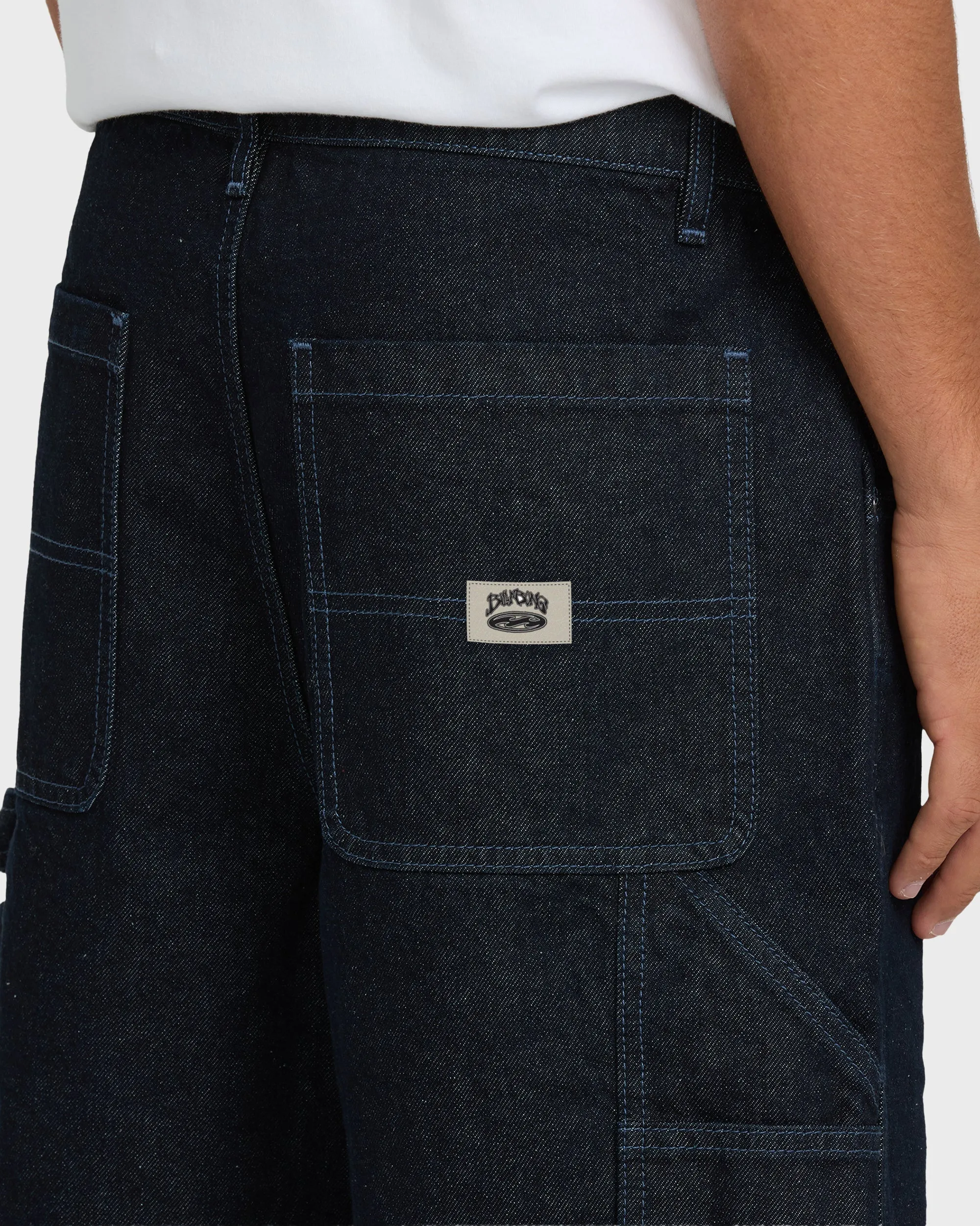 Bad Dog 22" Denim Shorts - Dark Denim sold by Billabong product image thumbnail 5