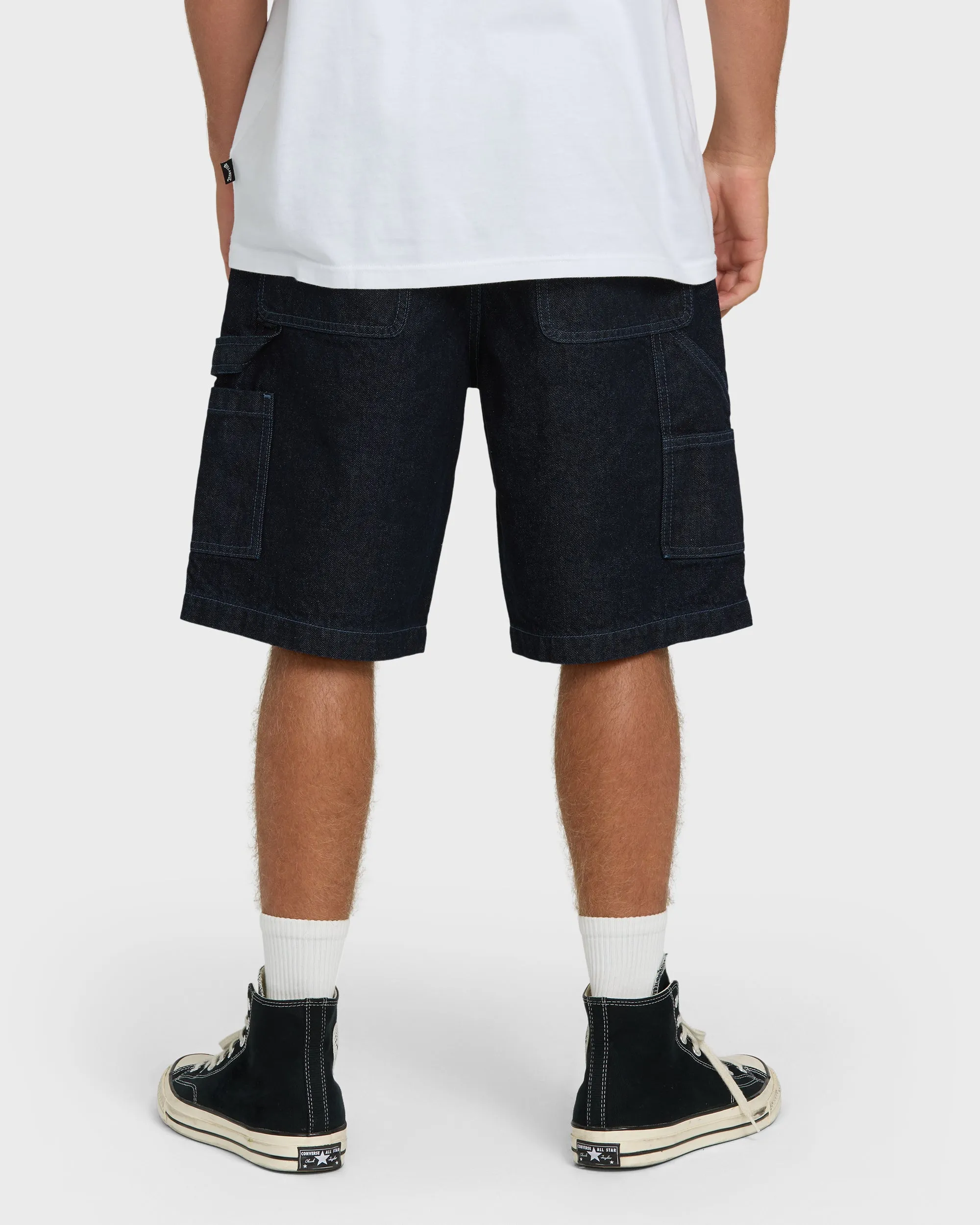 Bad Dog 22" Denim Shorts - Dark Denim sold by Billabong product image thumbnail 2