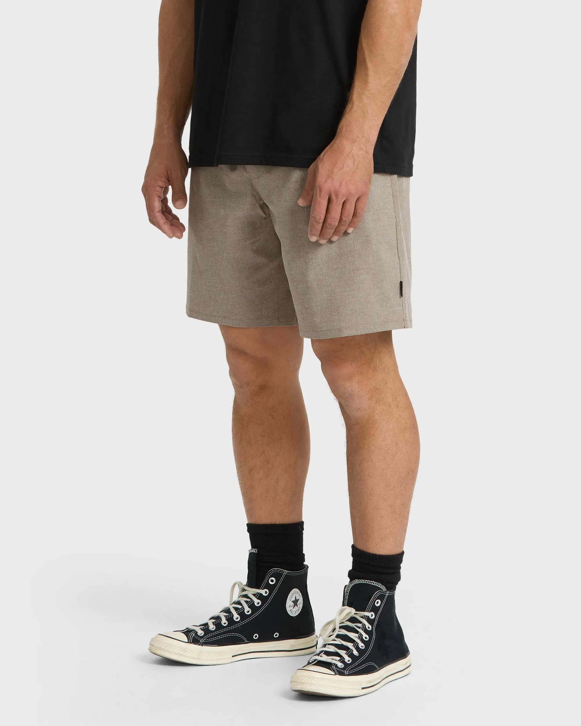 Crossfire Submersible 18" Hybrid Shorts - Khaki sold by Billabong product image thumbnail 3