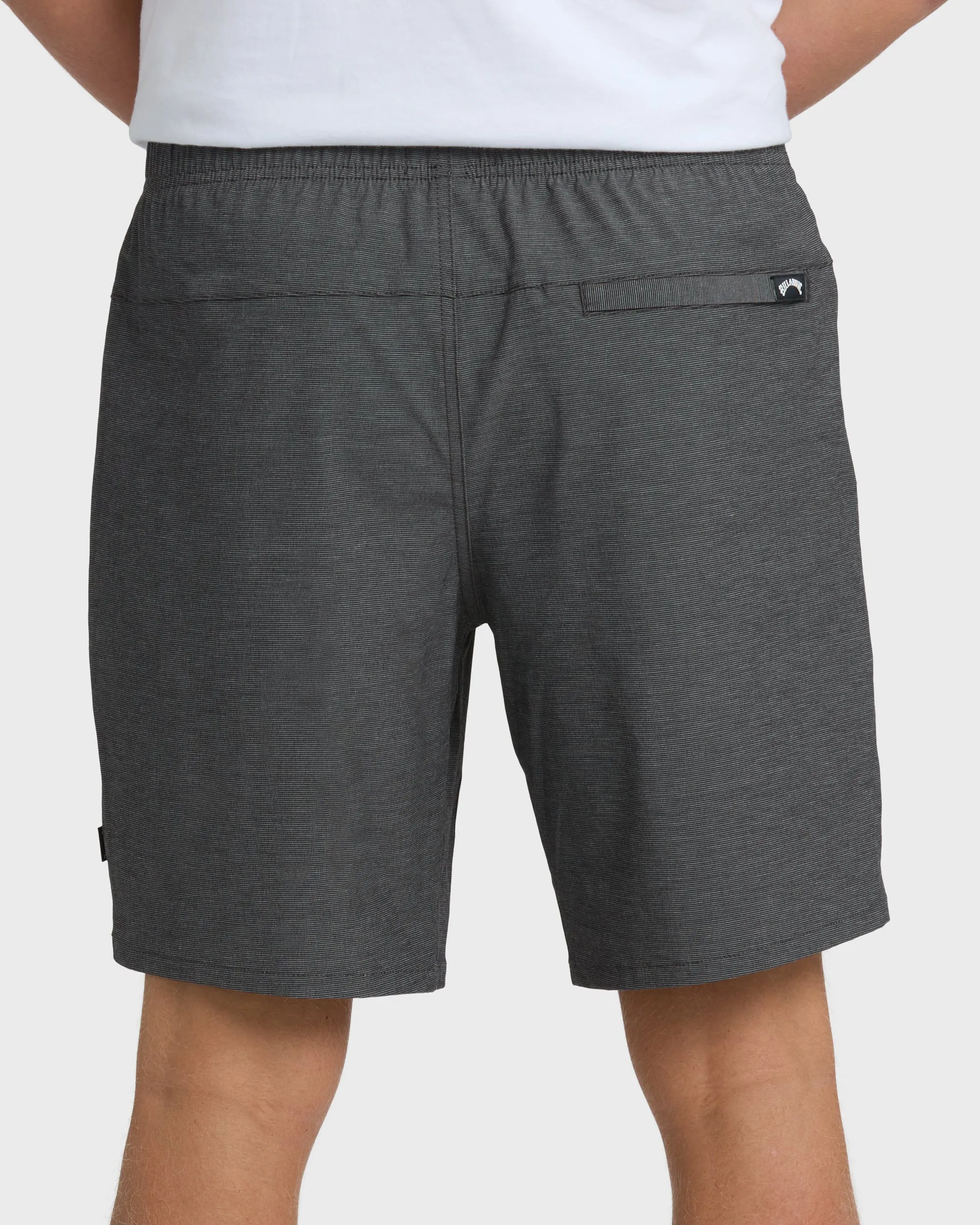 Crossfire Elastic Wave Washed 18" Amphibian Hybrid Shorts - Black sold by Billabong product image thumbnail 5