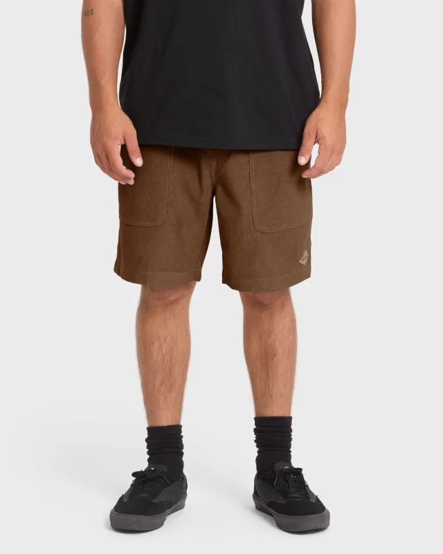 De La Cruz Cord 18" Hybrid Shorts - Sepia made by Billabong