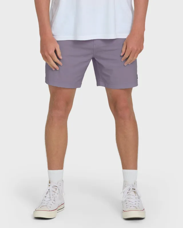 Crossfire Submersible 17" Hybrid Shorts - Shark made by Billabong