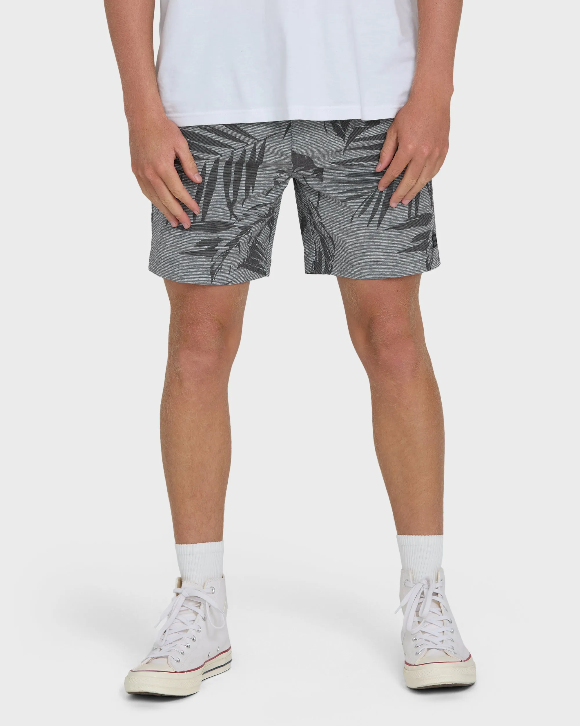 Crossfire Submersible 17" Hybrid Shorts - Pewter sold by Billabong