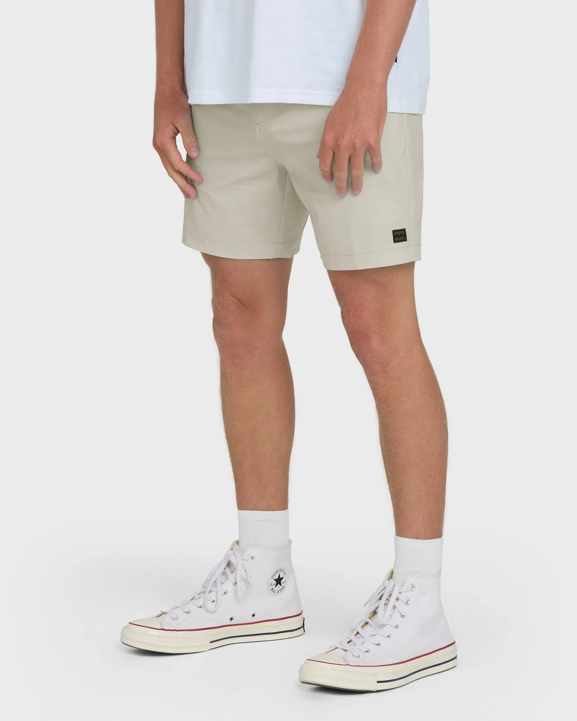 Crossfire Submersible 17" Hybrid Shorts - Oatmeal sold by Billabong product image thumbnail 3