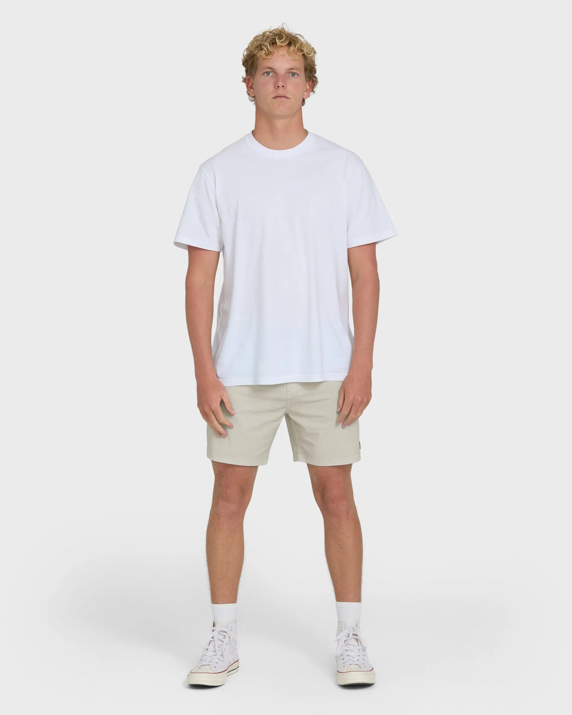 Crossfire Submersible 17" Hybrid Shorts - Oatmeal sold by Billabong product image thumbnail 4