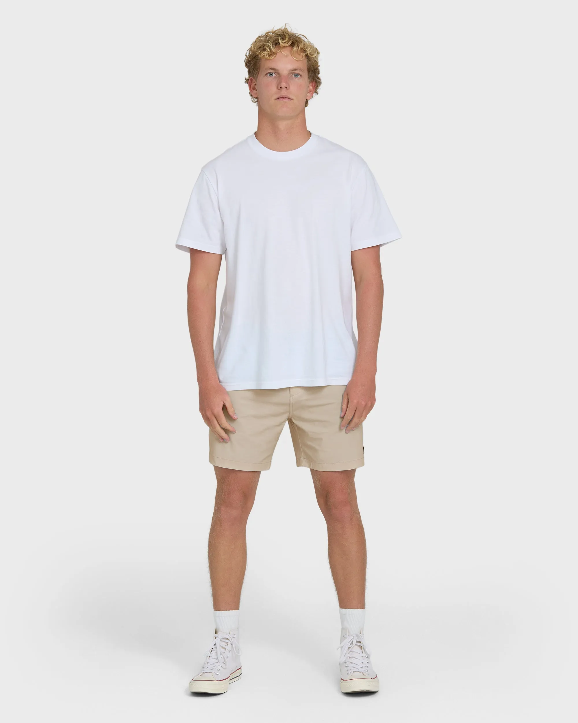 Crossfire Submersible 17" Hybrid Shorts - Khaki sold by Billabong product image thumbnail 4
