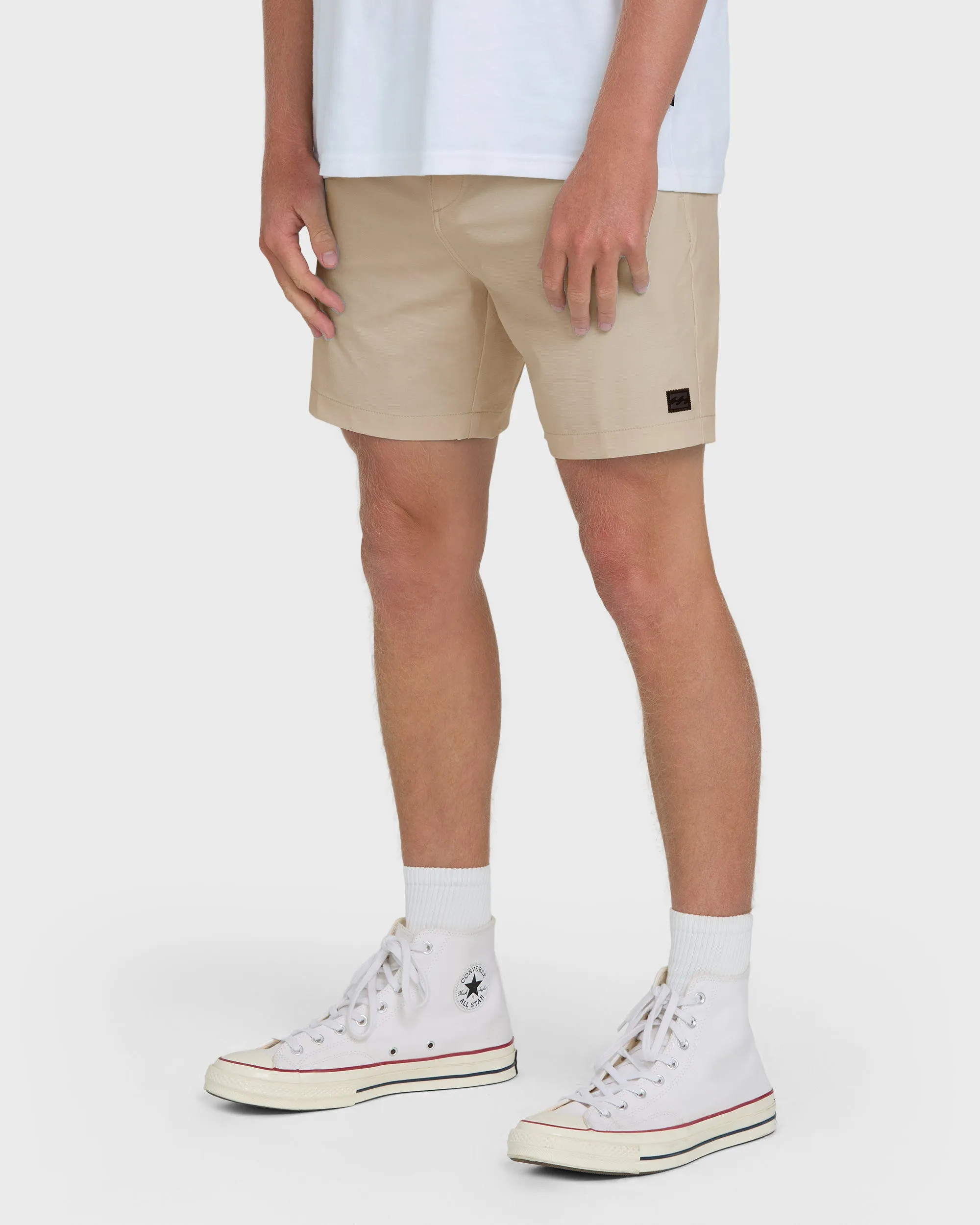 Crossfire Submersible 17" Hybrid Shorts - Khaki sold by Billabong product image thumbnail 3