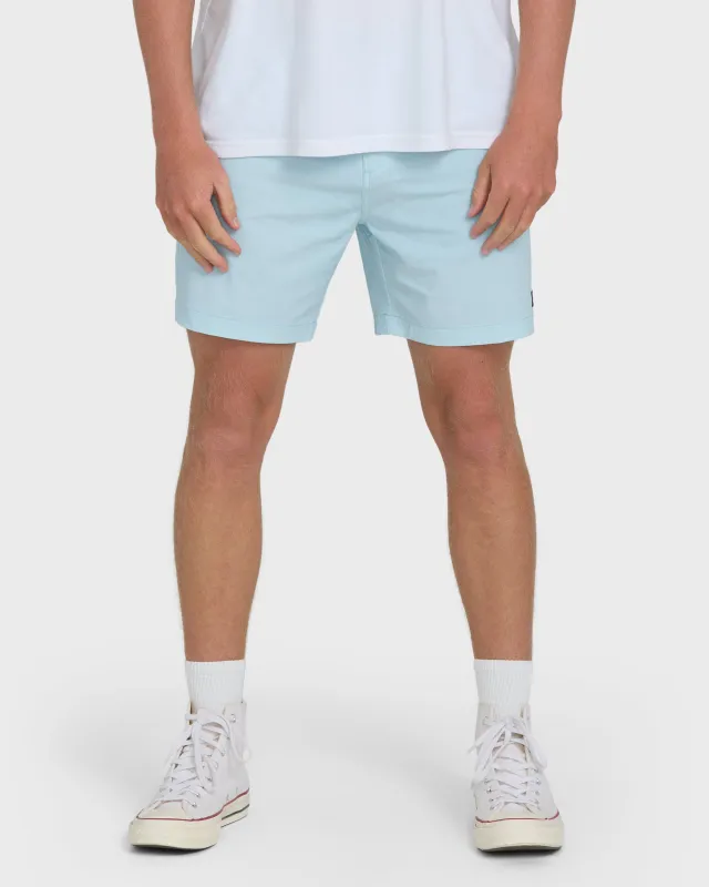 Crossfire Submersible 17" Hybrid Shorts - Corydalis Blue made by Billabong
