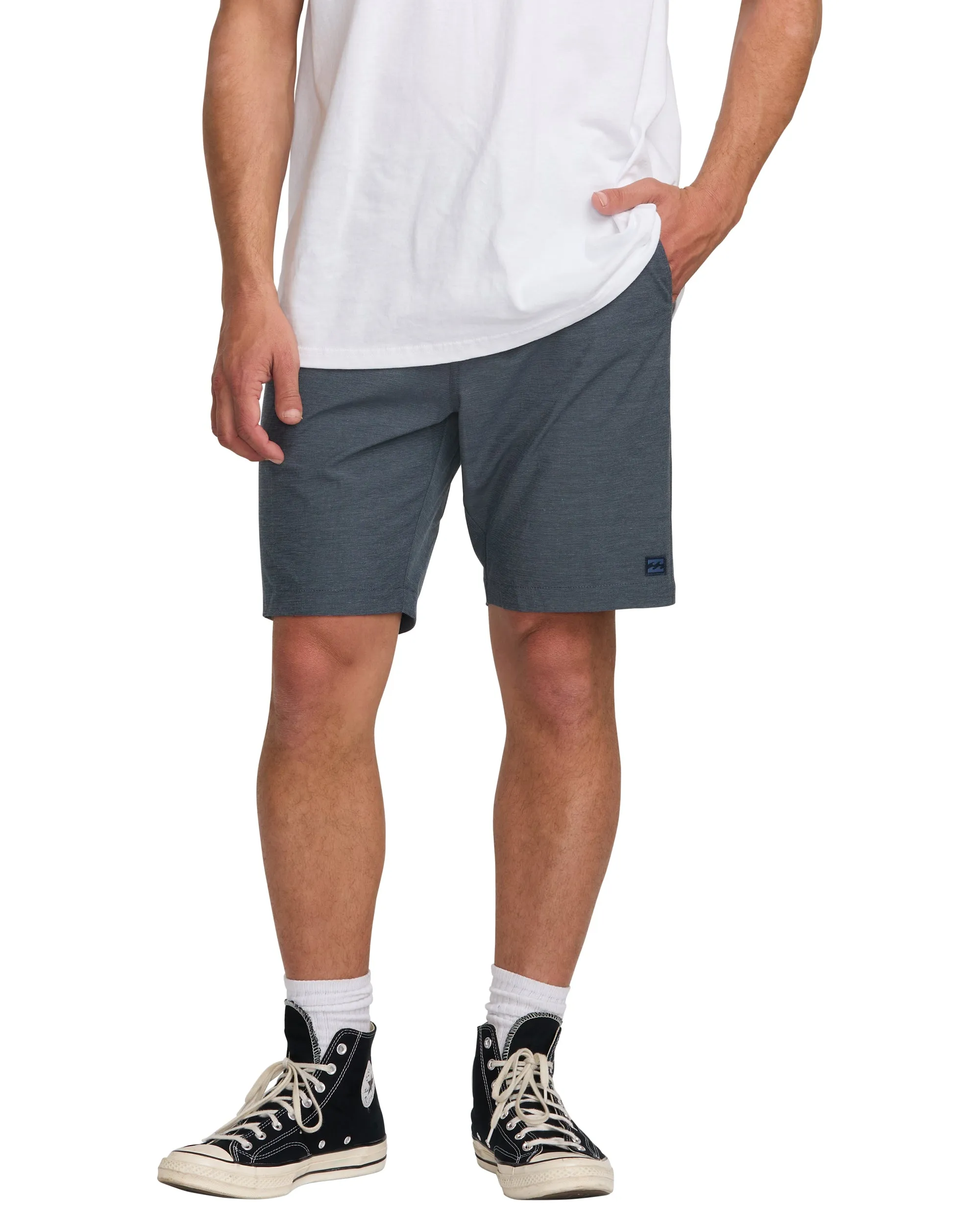 Crossfire Submersible 19" Hybrid Shorts - True Navy sold by Billabong