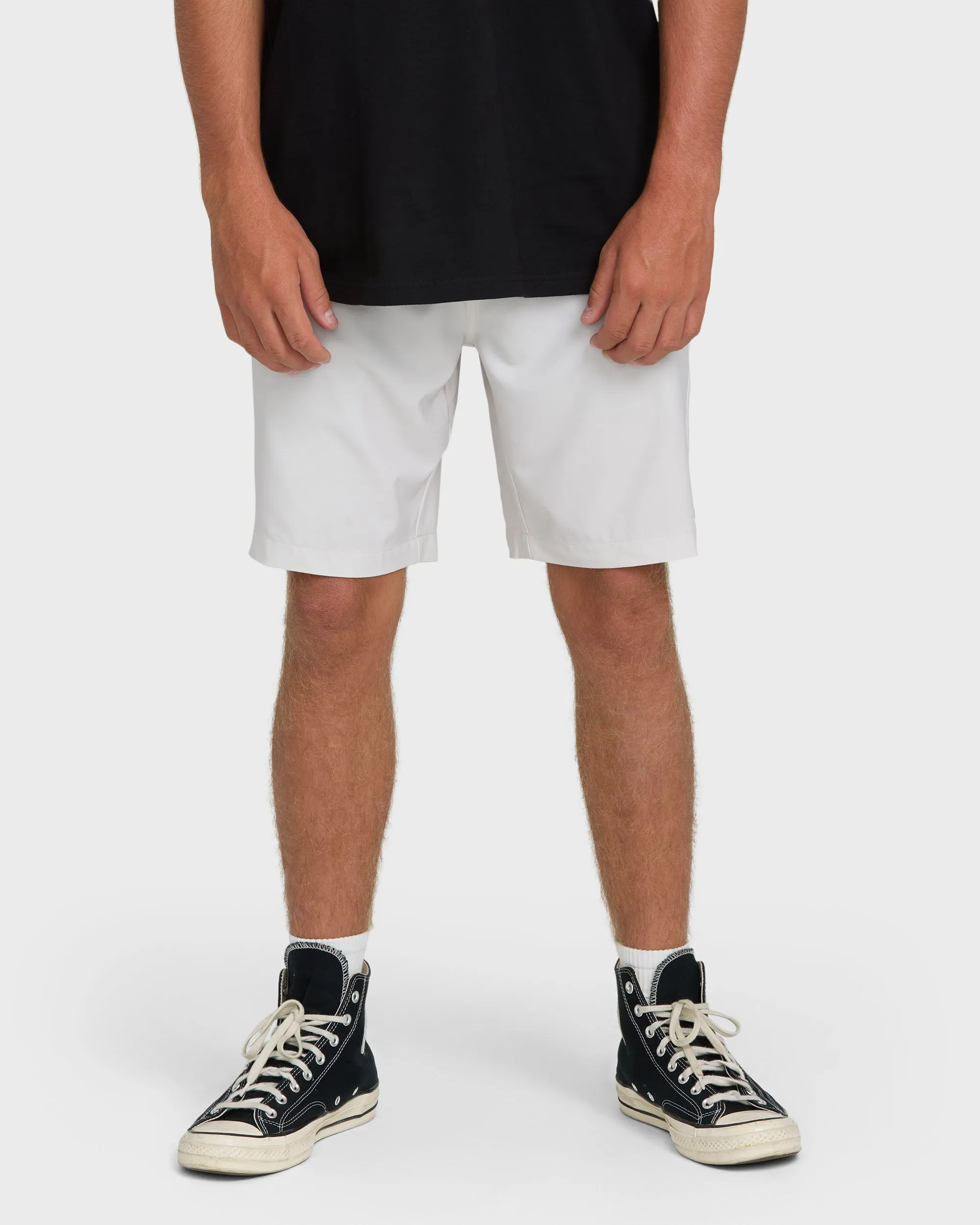 Crossfire Submersible 19" Hybrid Shorts - Fog Gray sold by Billabong