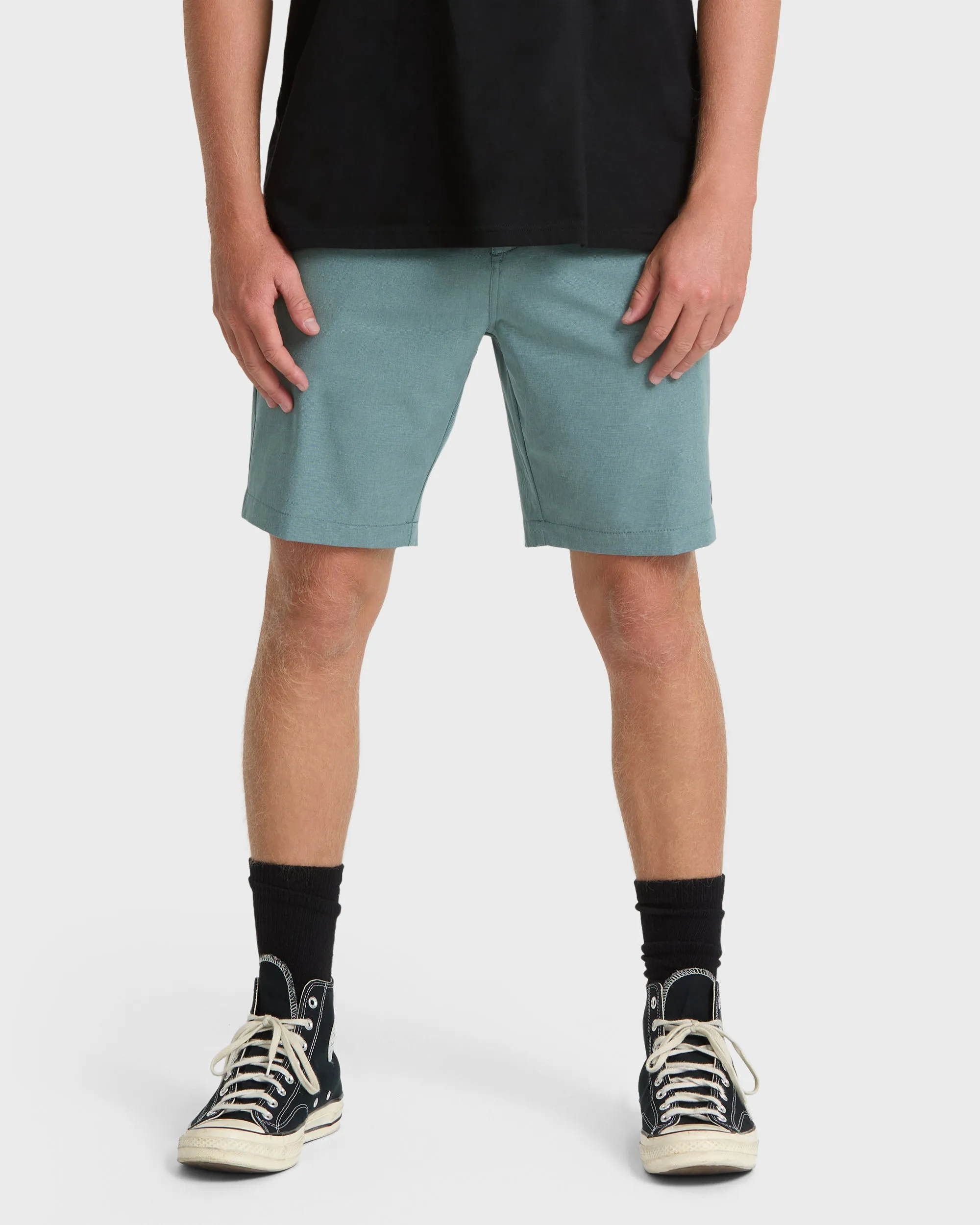 Crossfire Submersible 19" Amphibian Hybrid Shorts - Deep Sea sold by Billabong