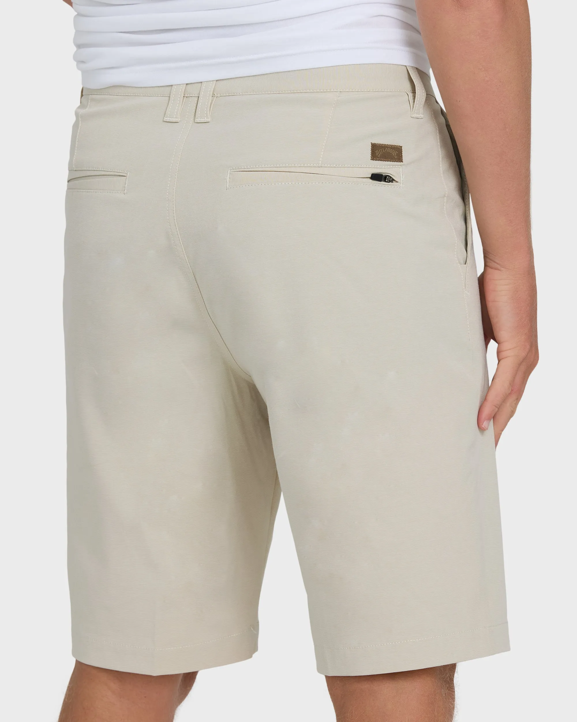 Crossfire Submersible 21" Hybrid Shorts - Oatmeal sold by Billabong product image thumbnail 5