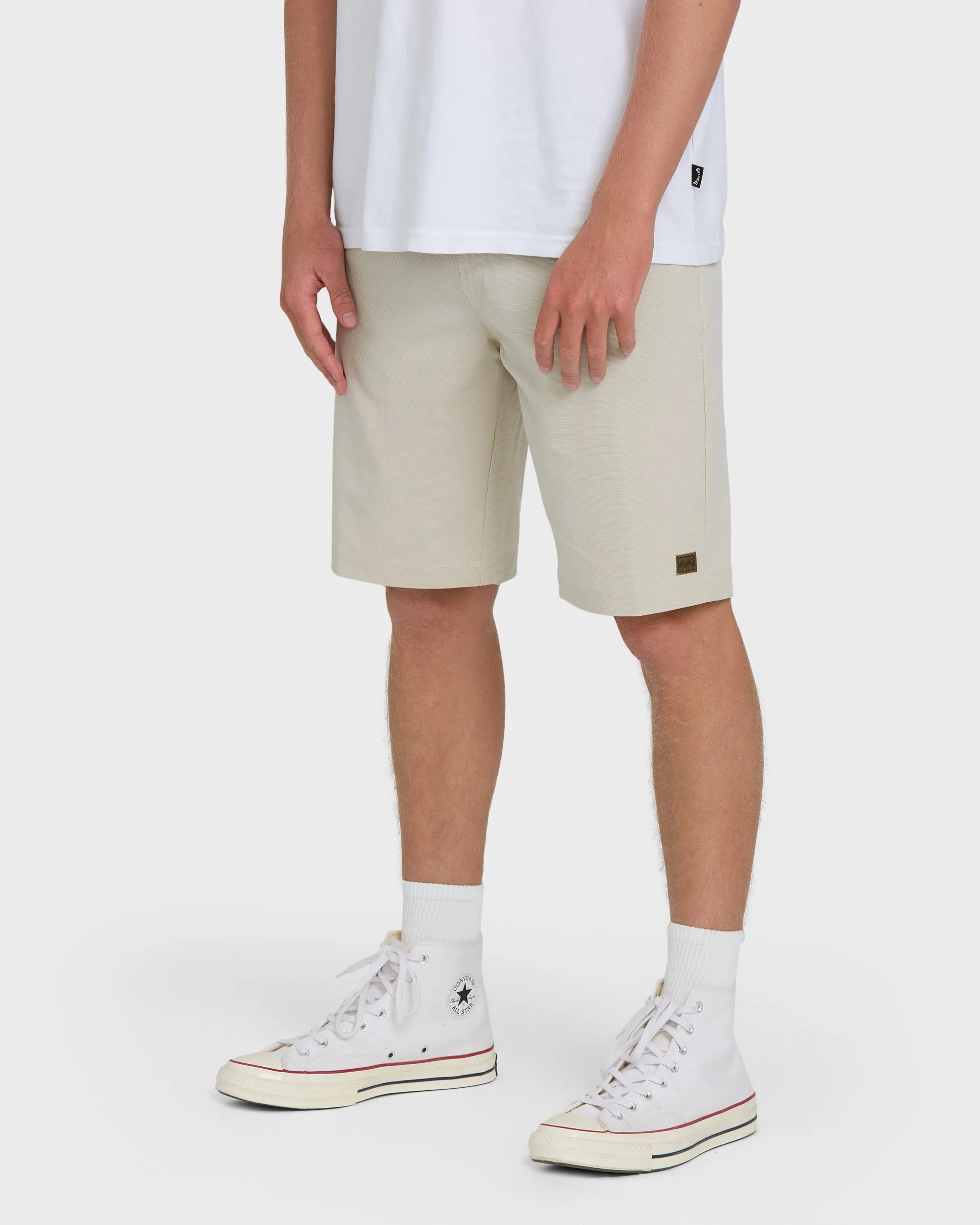 Crossfire Submersible 21" Hybrid Shorts - Oatmeal sold by Billabong product image thumbnail 3