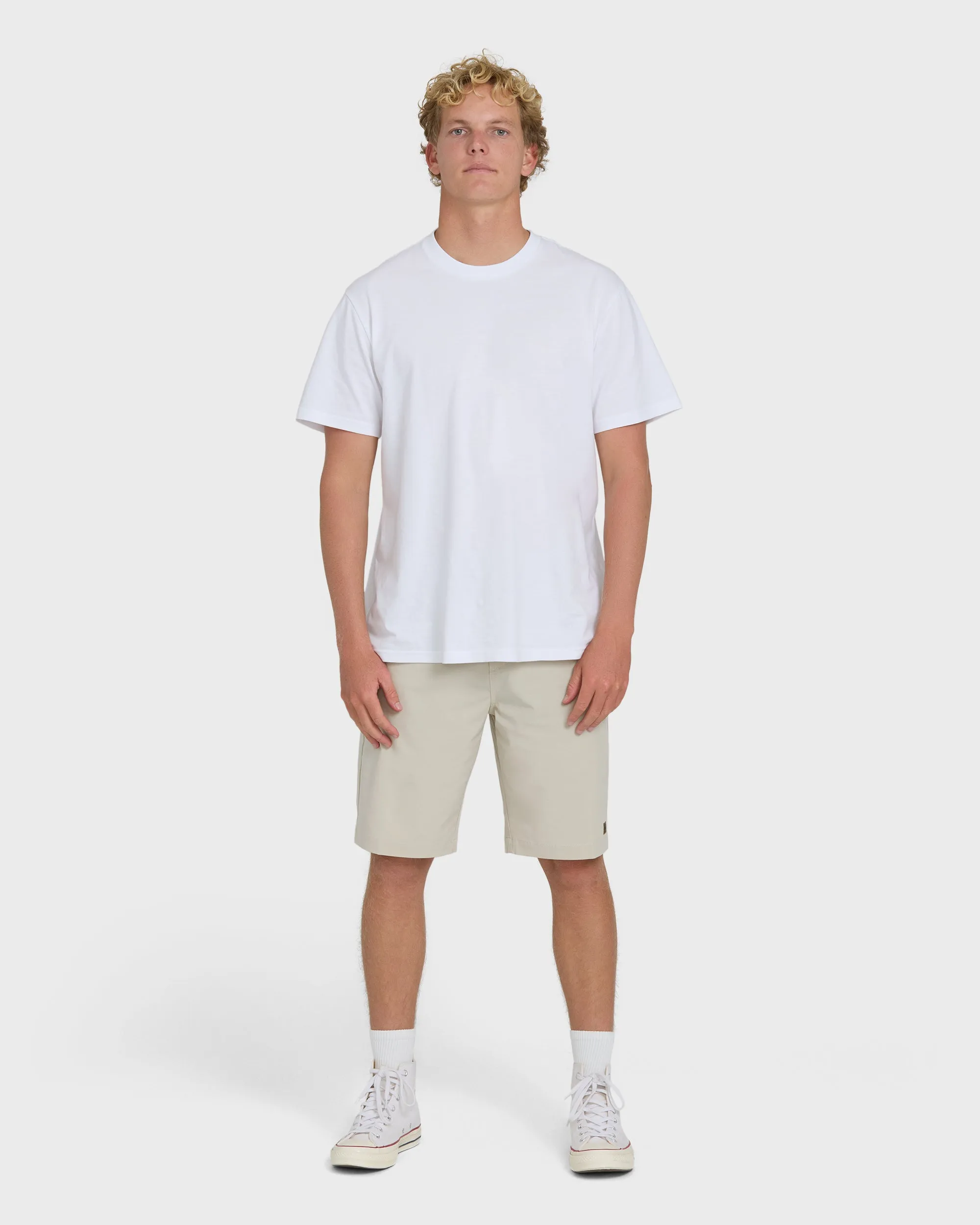 Crossfire Submersible 21" Hybrid Shorts - Oatmeal sold by Billabong product image thumbnail 4