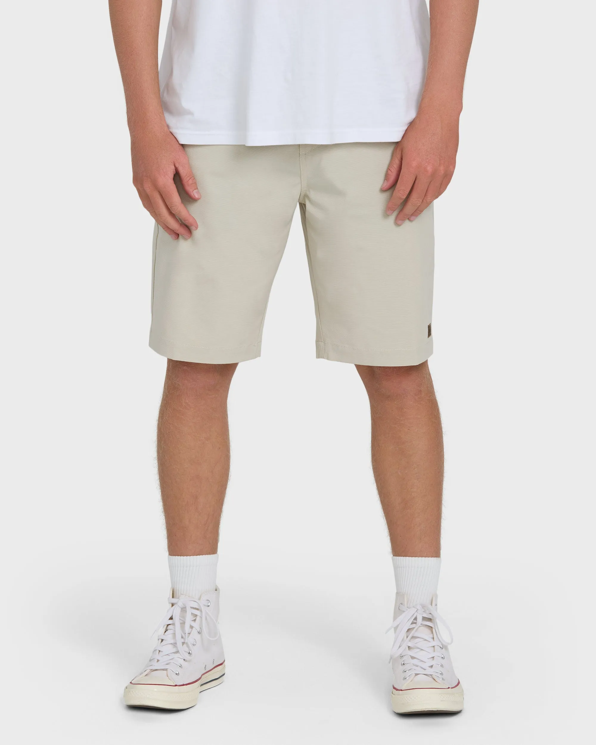 Crossfire Submersible 21" Hybrid Shorts - Oatmeal sold by Billabong