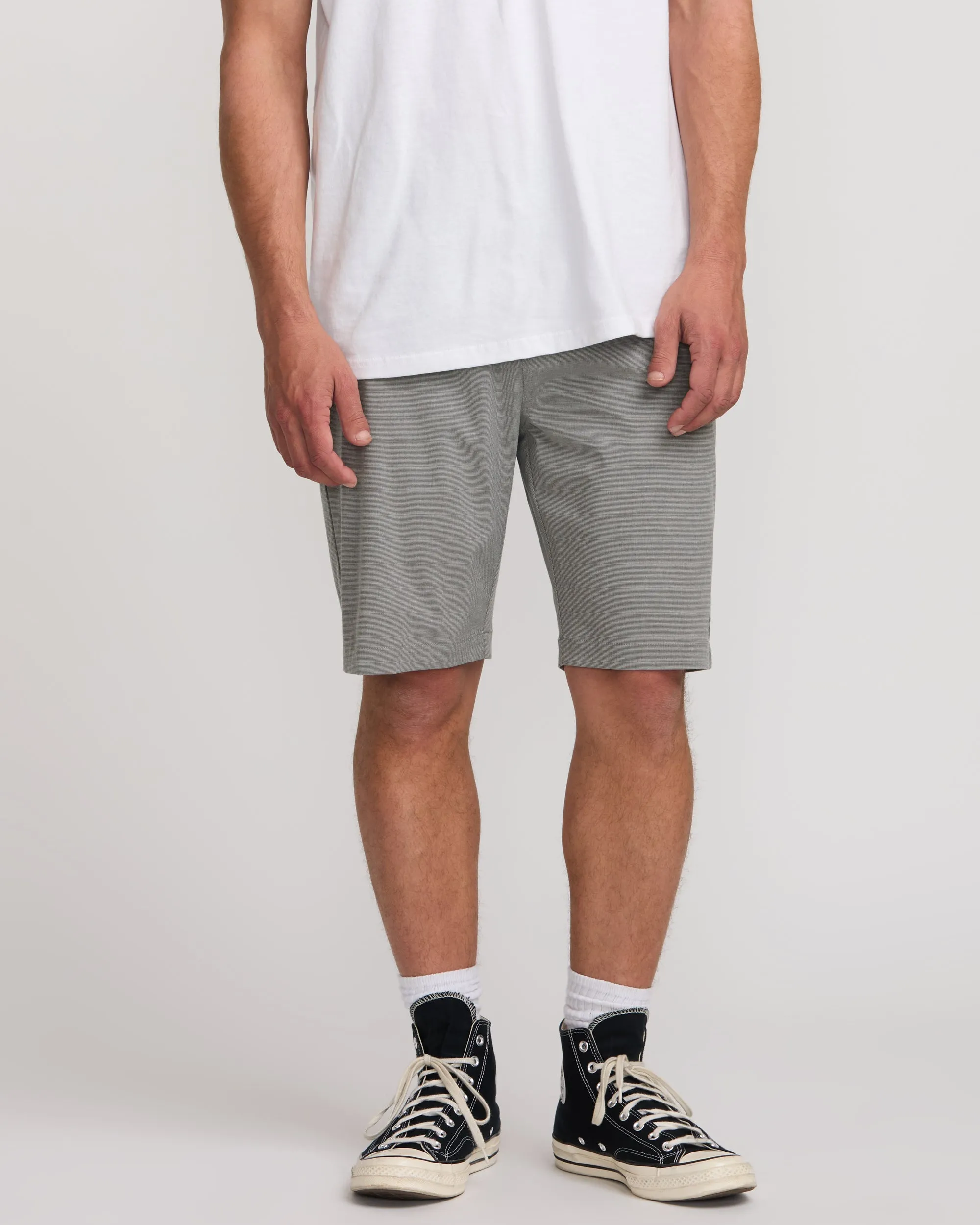 Crossfire Submersible 21" Hybrid Shorts - Gray sold by Billabong