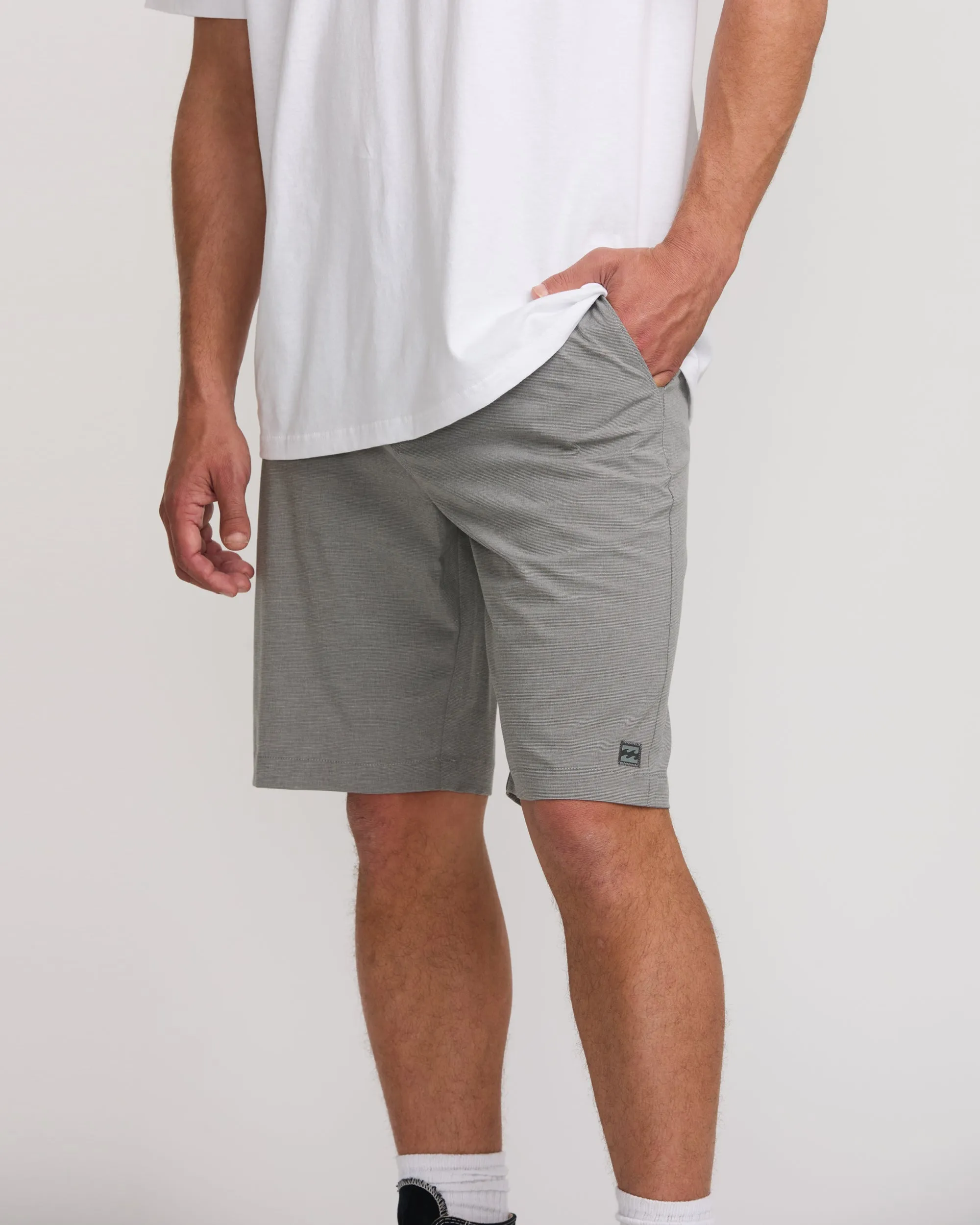 Crossfire Submersible 21" Hybrid Shorts - Gray sold by Billabong product image thumbnail 3