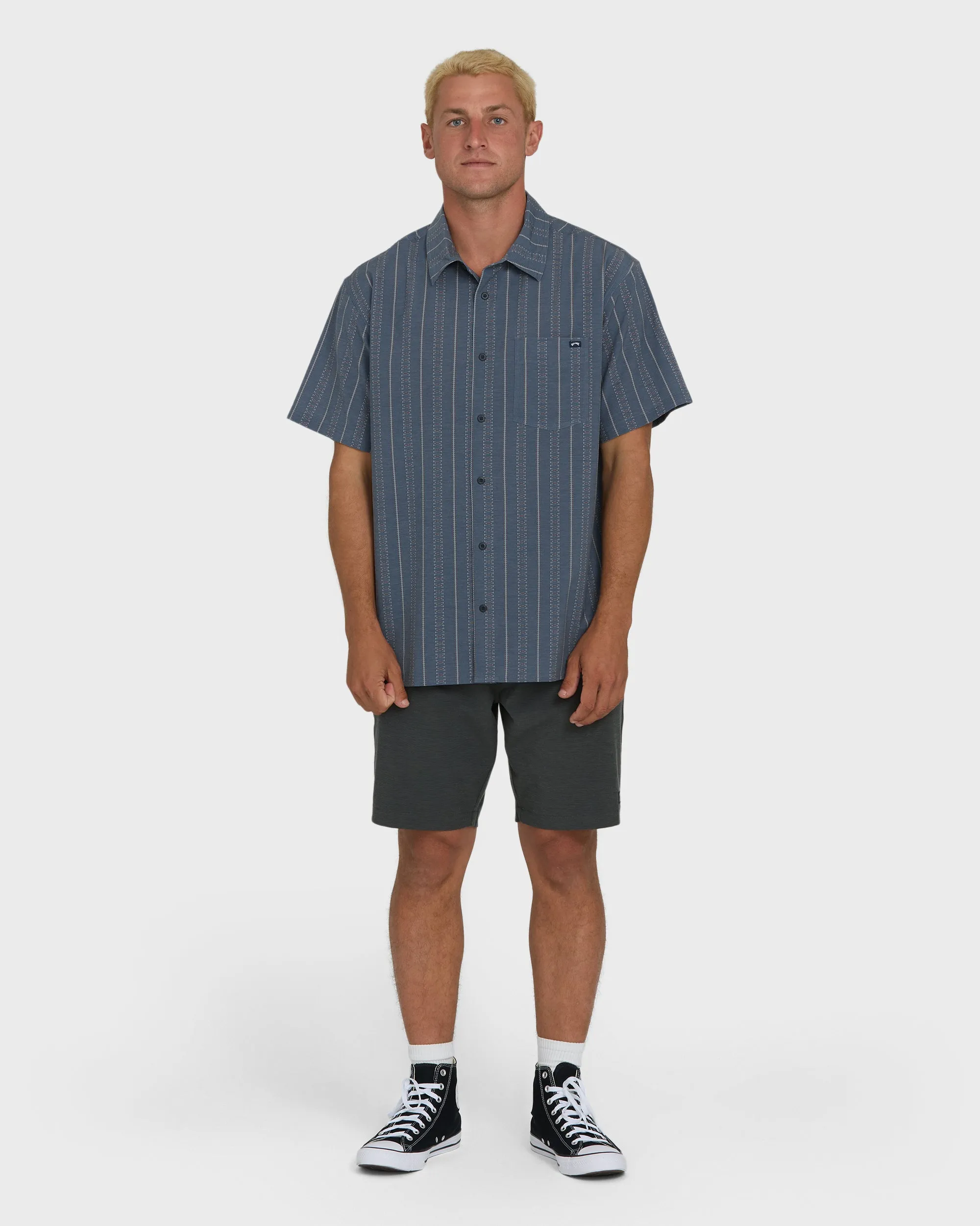 A/Div Surftrek Transit Short Sleeve Woven Shirt - True Navy sold by Billabong product image thumbnail 4
