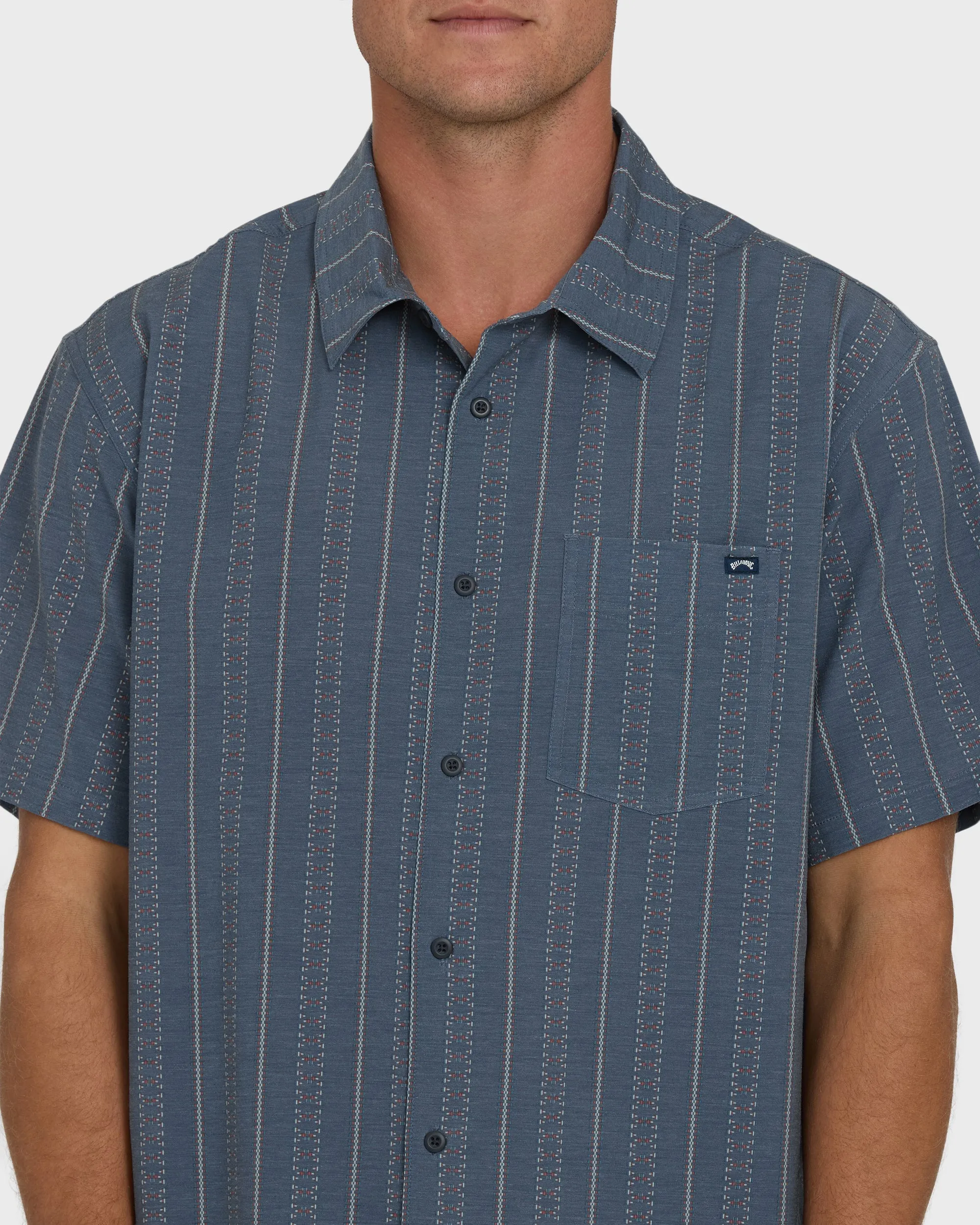 A/Div Surftrek Transit Short Sleeve Woven Shirt - True Navy sold by Billabong product image thumbnail 5