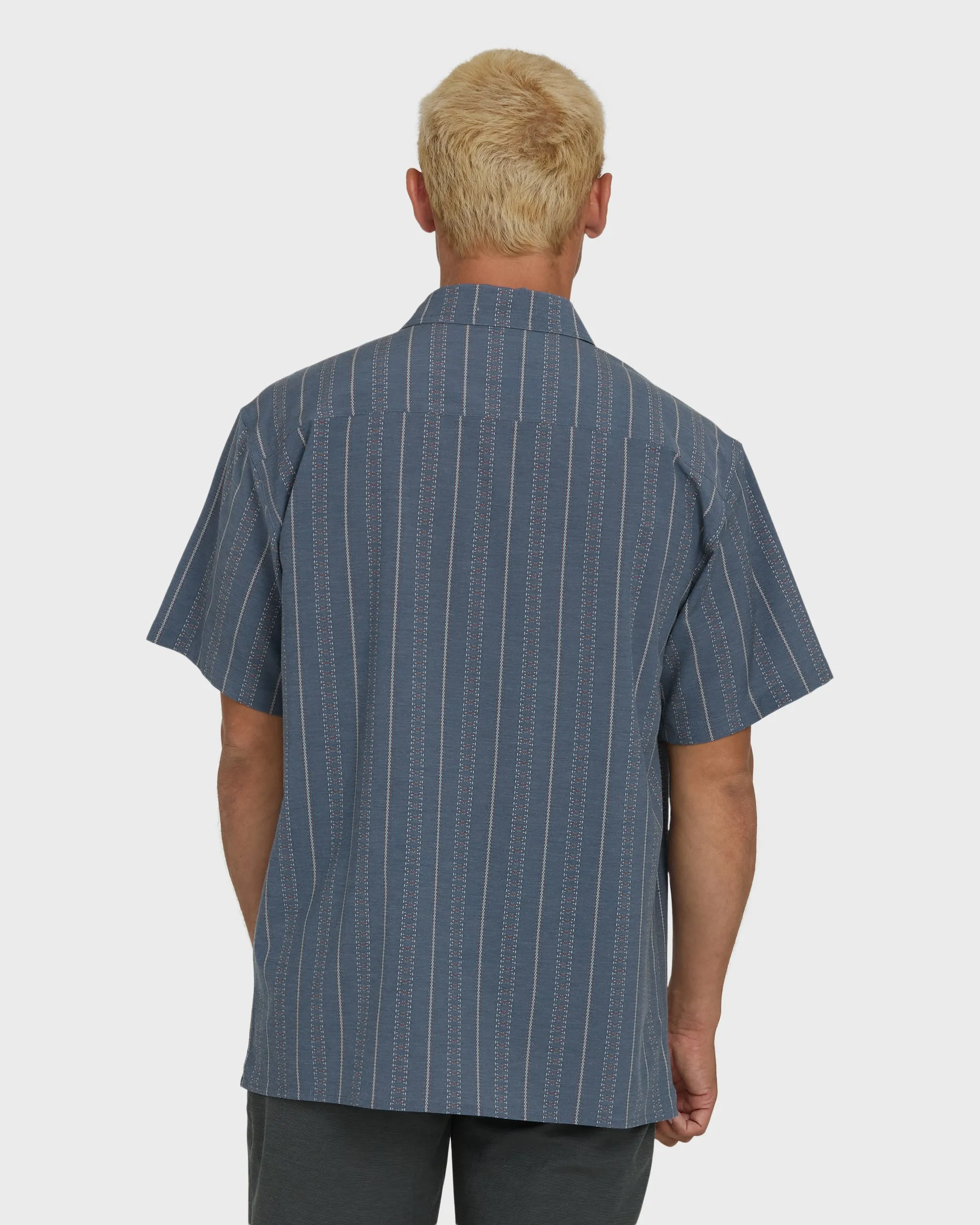 A/Div Surftrek Transit Short Sleeve Woven Shirt - True Navy sold by Billabong product image thumbnail 2