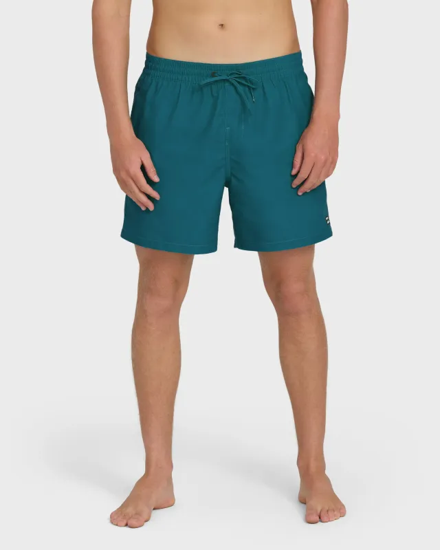 All Day Layback Swim Trunks - Tropical Teal made by Billabong