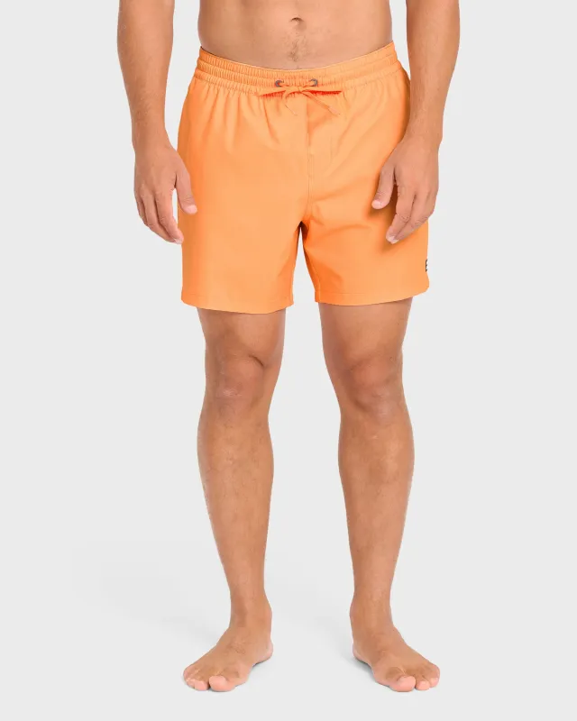 All Day Layback 16" Trunks - Peach made by Billabong