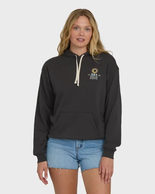 Before Times Pullover Hoodie - Off Black made by Billabong