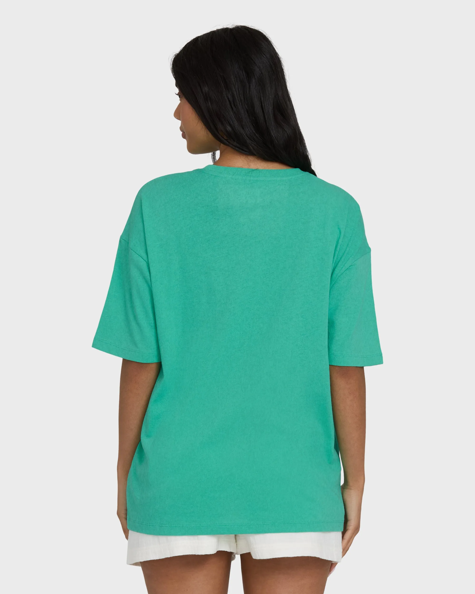 Summer Heat Short Sleeve Knit Graphic T-Shirt - Green Tropics sold by Billabong product image thumbnail 2