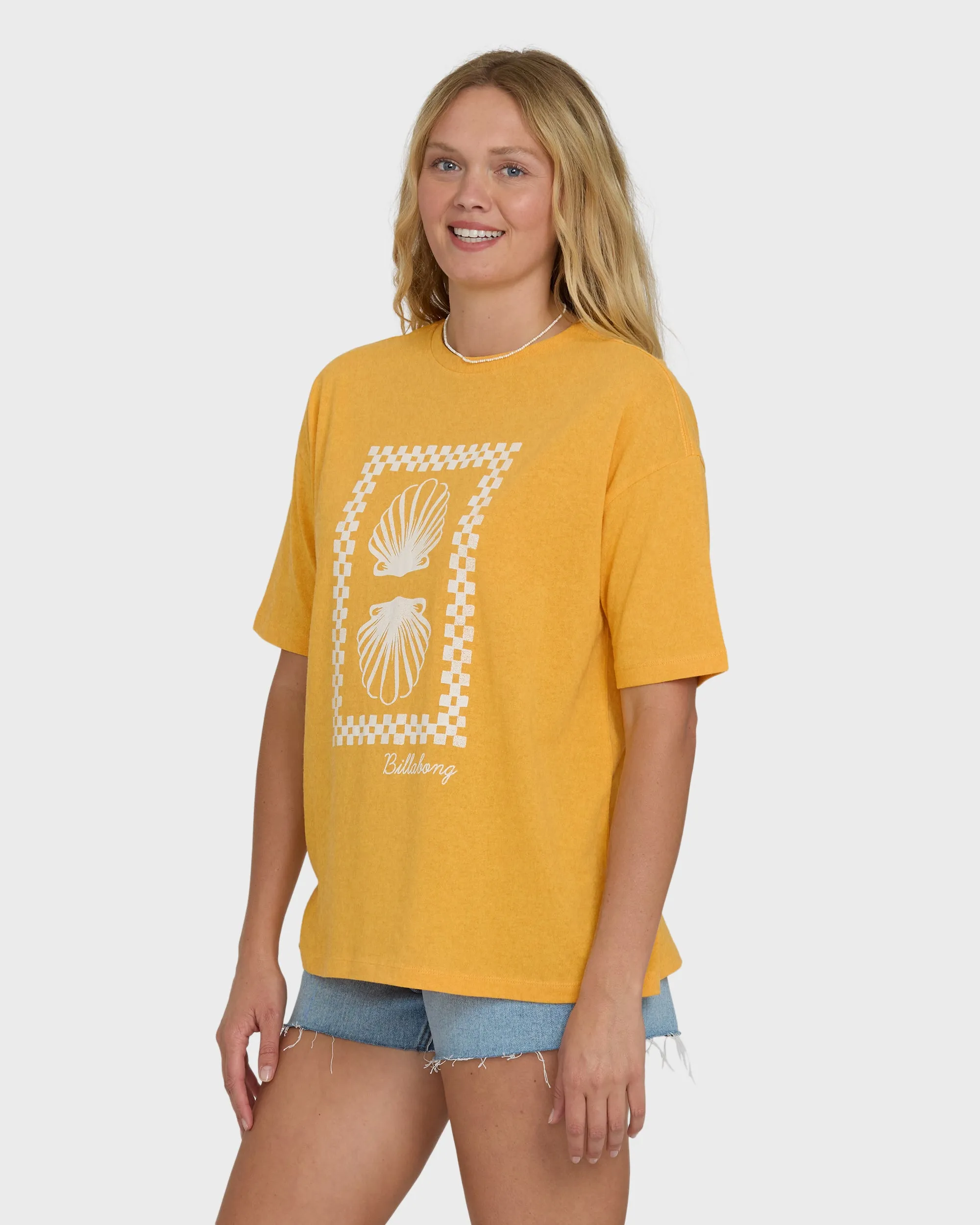 Balance of Waves Short Sleeve Knit T-Shirt - Sun Kissed sold by Billabong product image thumbnail 3