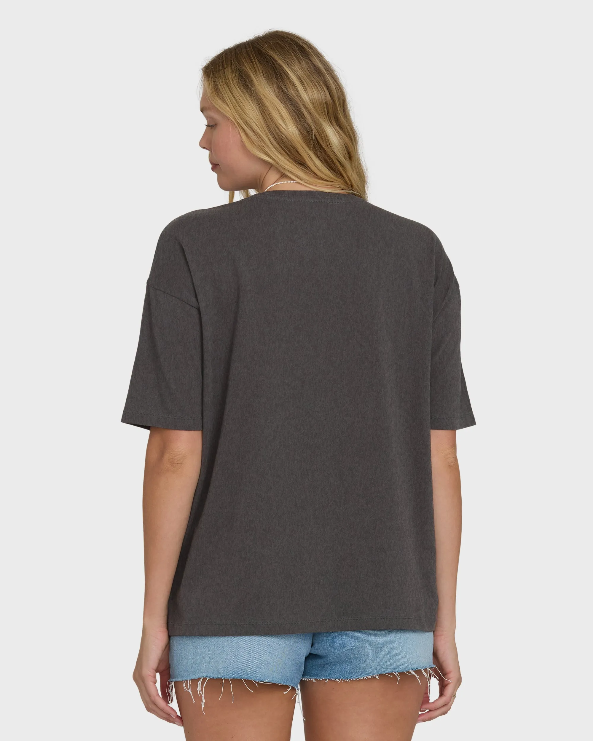 Natural Collection Short Sleeve Knit T-Shirt - Off Black sold by Billabong product image thumbnail 2
