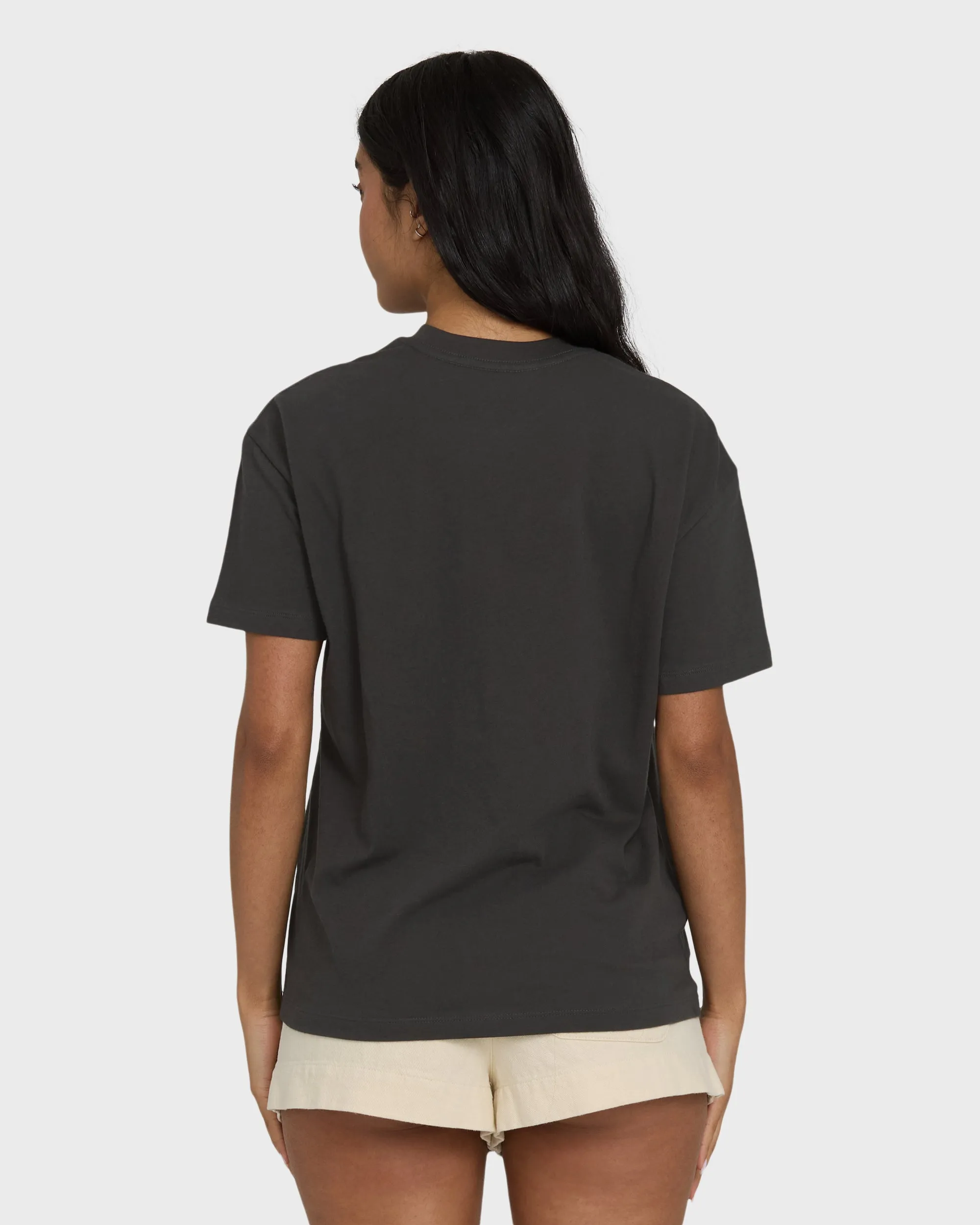 Rays Of Joy Short Sleeve Knit T-Shirt - Off Black sold by Billabong product image thumbnail 2